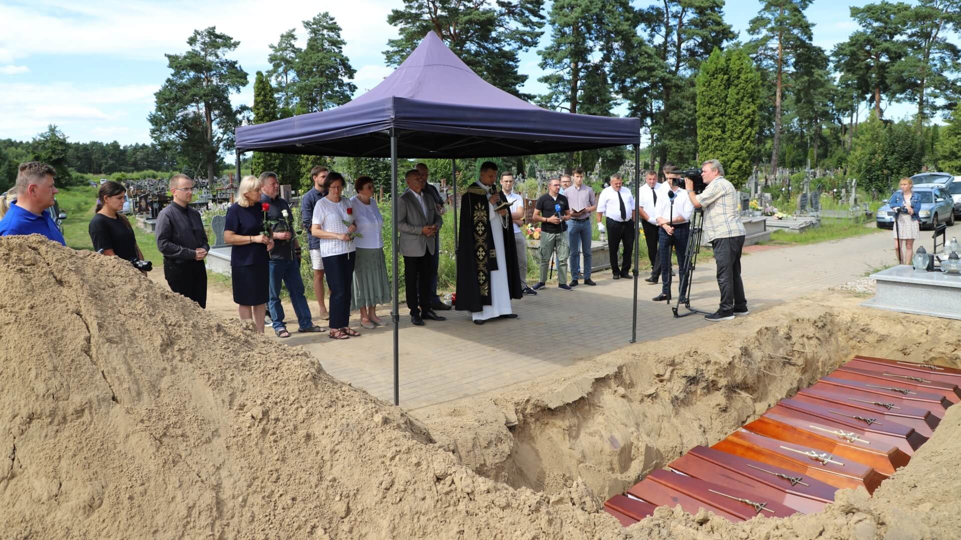 Na cmentarzu pod Zabłudowem spoczęły szczątki żołnierzy poległych we wrześniu 1939 r. [zdjęcia]
