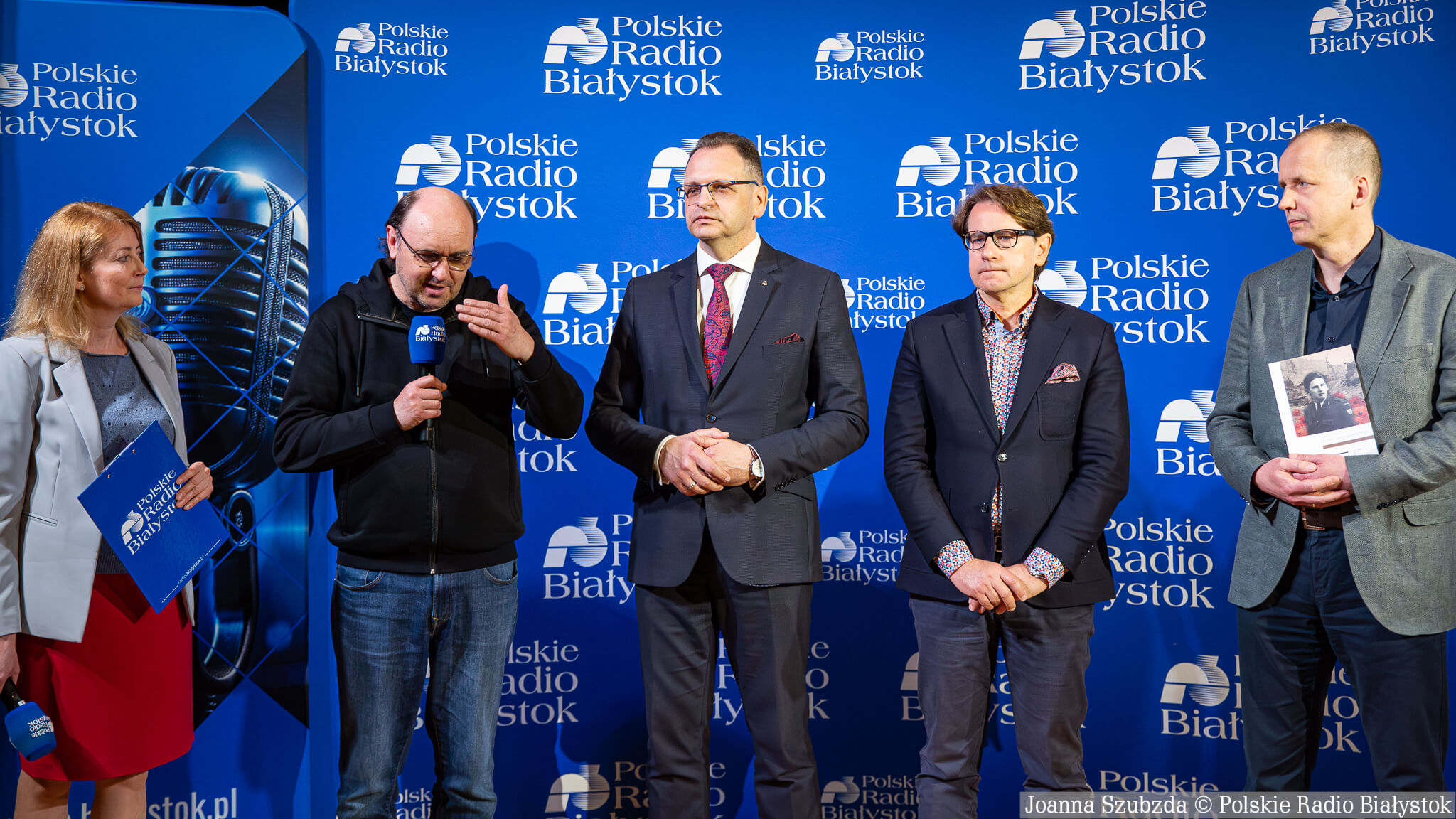 Wspomnienia Sybiraka w interpretacji Adama Woronowicza - w Radiu Białystok powstaje audiobook [zdjęcia, wideo]