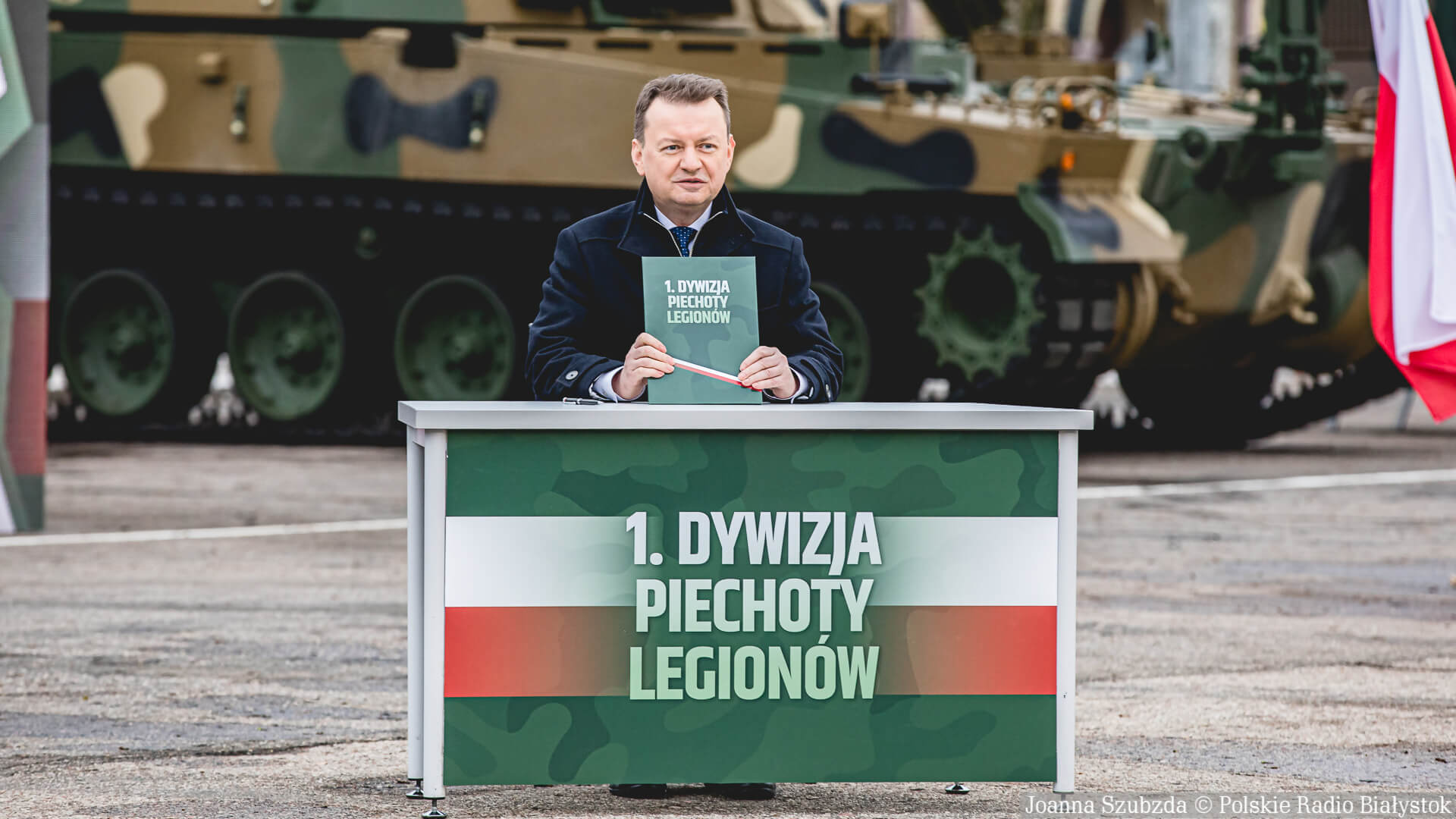 Szef MON przedstawił w Białymstoku koncepcję utworzenia 1. Dywizji Piechoty Legionów [zdjęcia, wideo]