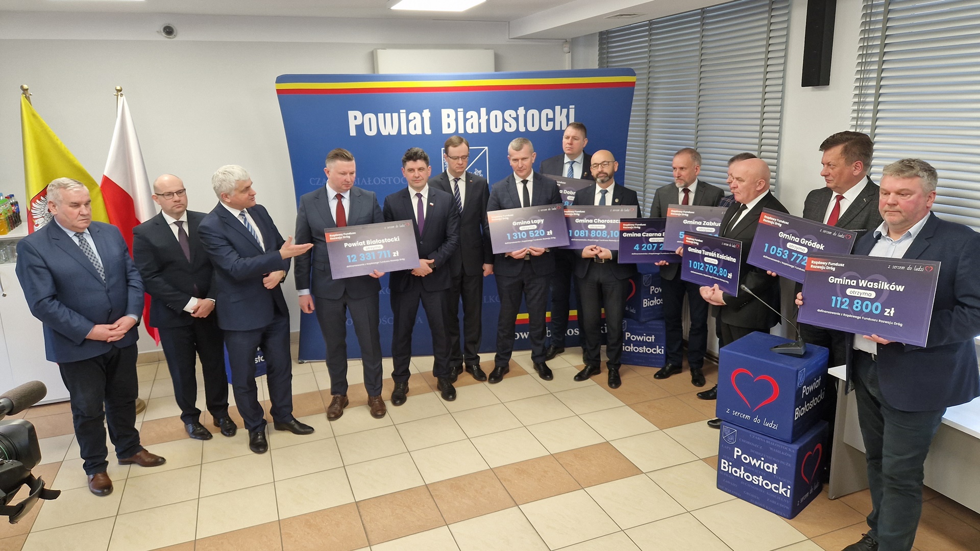 50 milionów złotych trafi do Białegostoku i powiatu białostockiego na przebudowę dróg