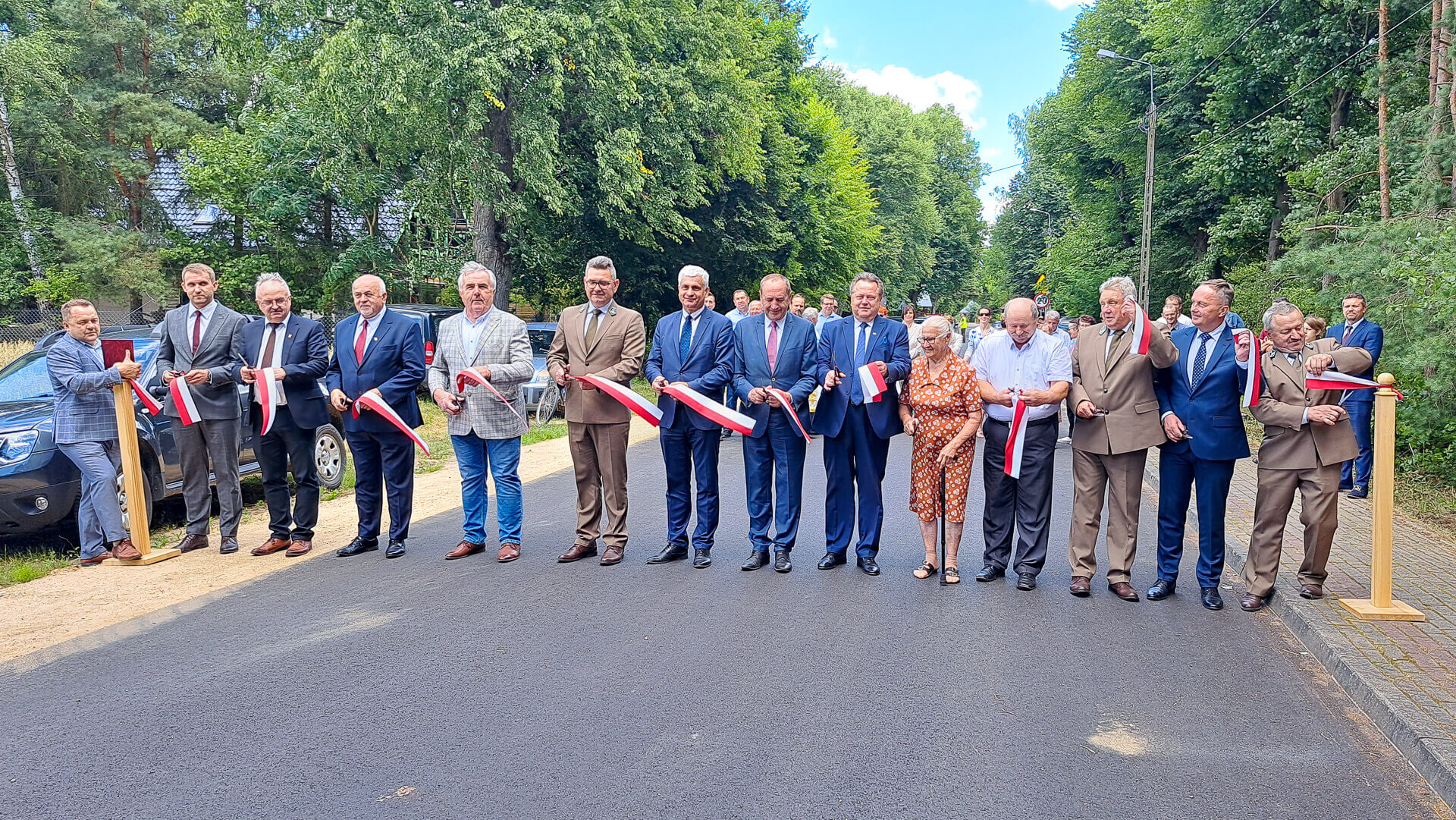Wygodniej i bezpieczniej dla mieszkańców i turystów - jest nowa droga z Mielnika do Wajkowa
