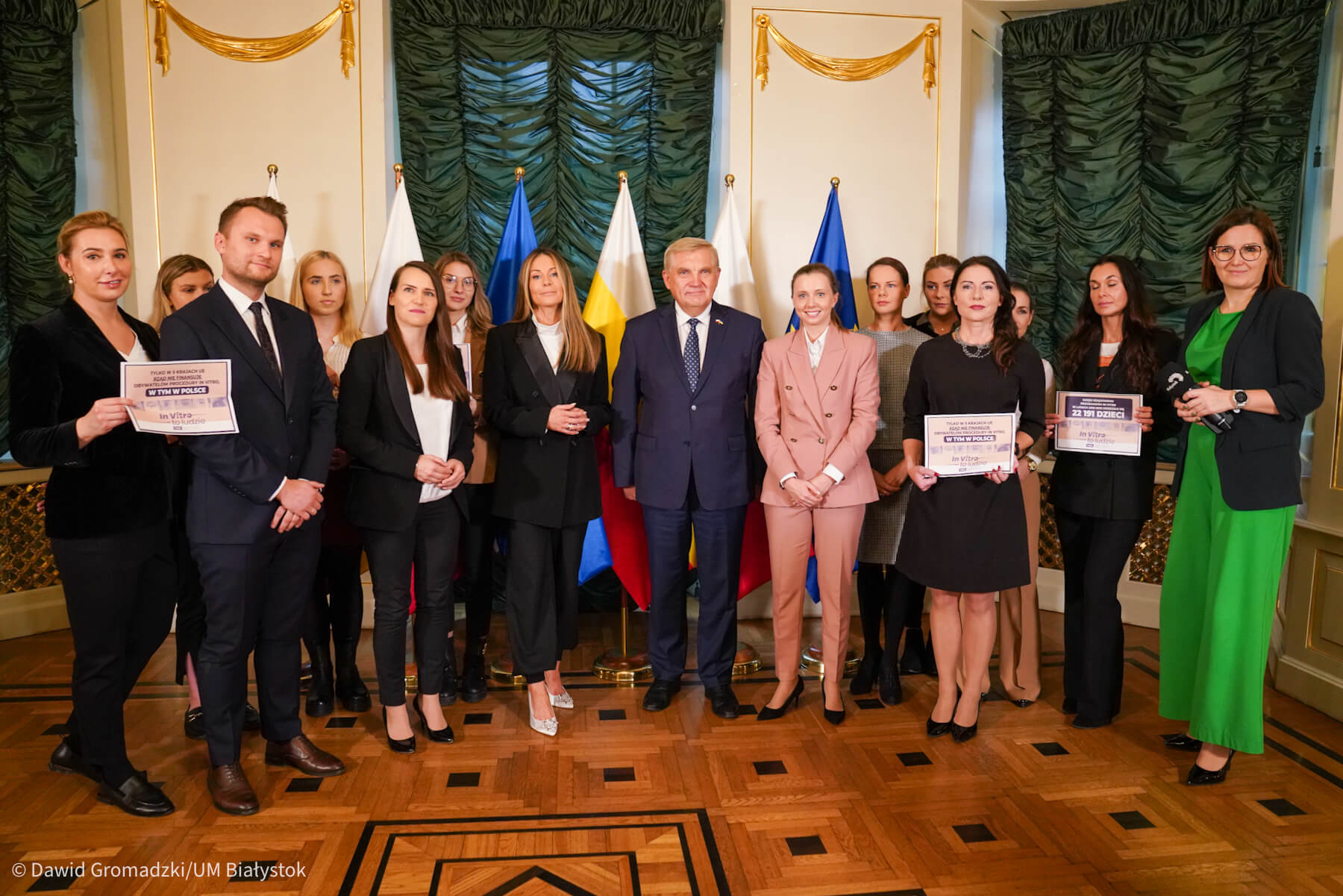 O inicjatywie ustawodawczej "Tak dla In vitro" w Białymstoku