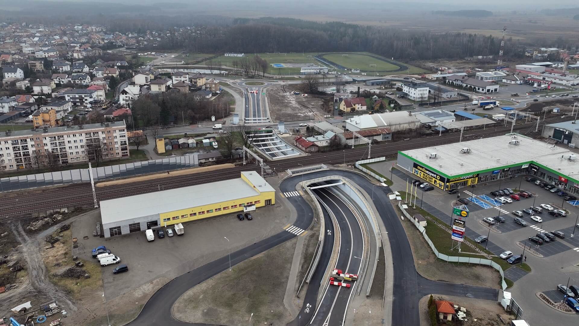 Jest kompromis - już za kilka dni kierowcy będą mogli wreszcie przejechać pod torami w Łapach