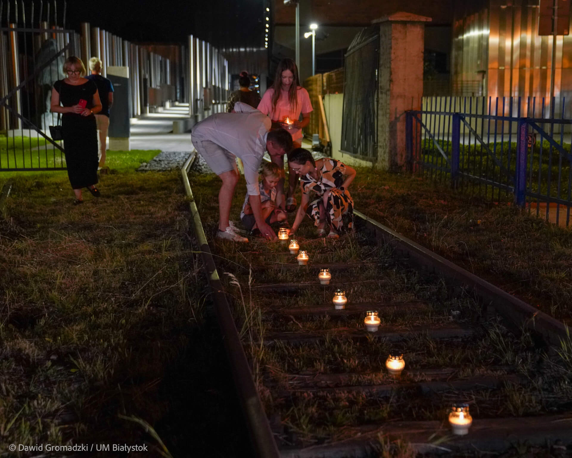 Światła pamięci ku czci ofiar powstania w białostockim getcie