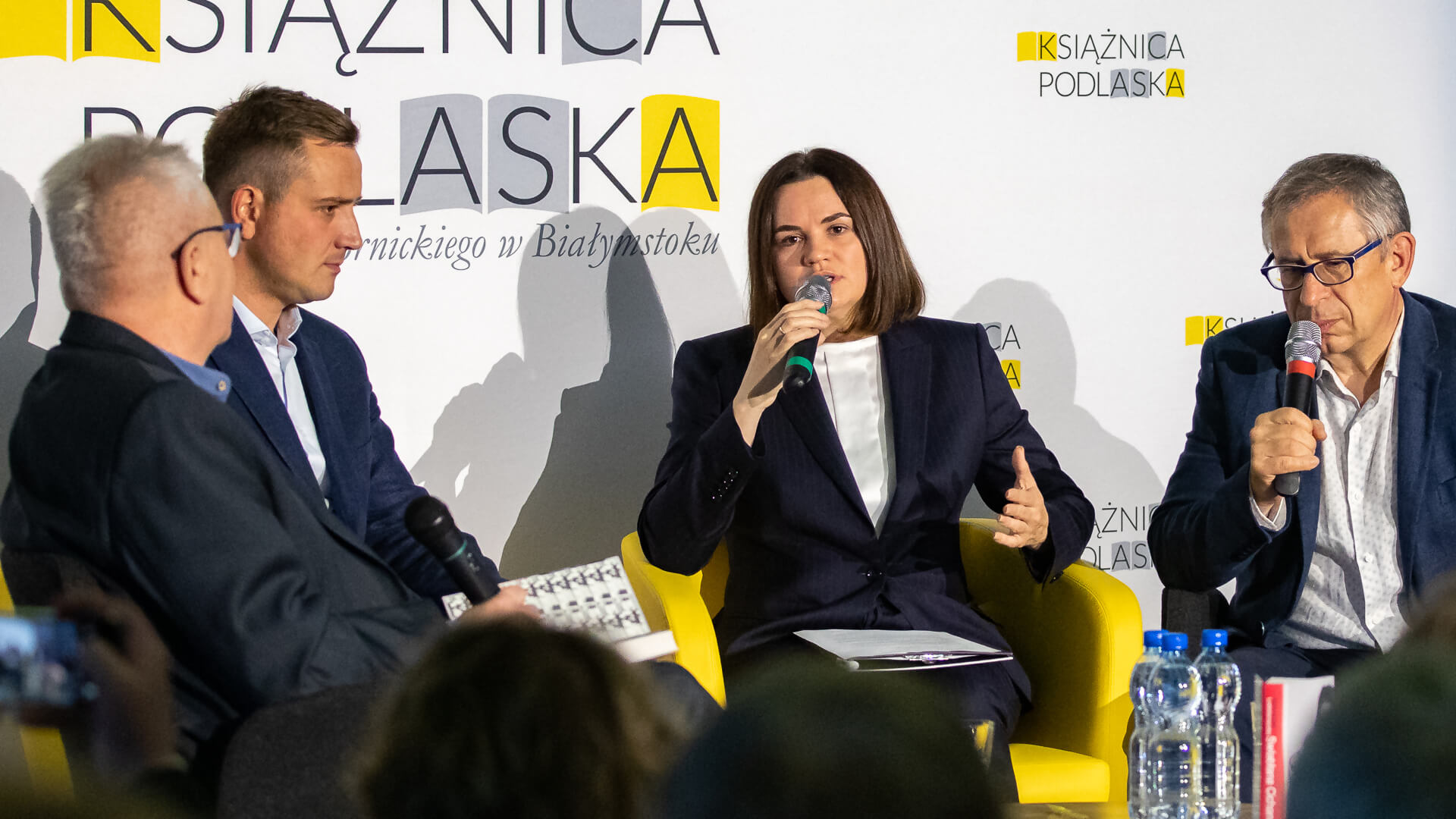 Swiatłana Cichanouska na promocji książki w Białymstoku [zdjęcia]