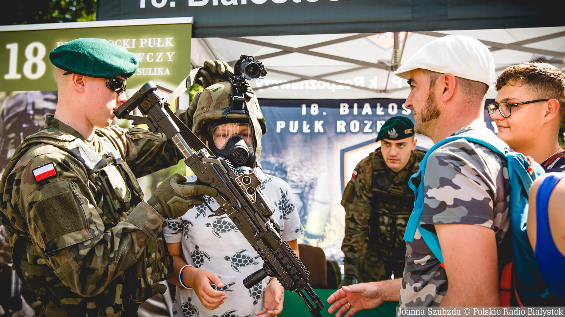 Piknik wojskowy w Czarnej Białostockiej [zdjęcia]