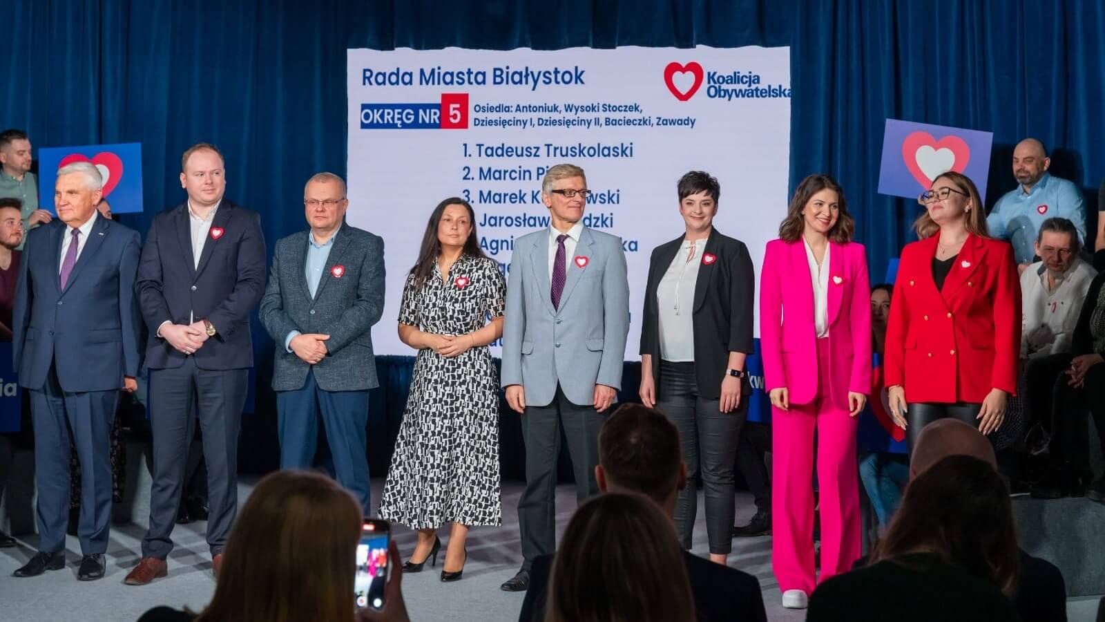 Koalicja Obywatelska zaprezentowała listy do białostockiej Rady Miasta