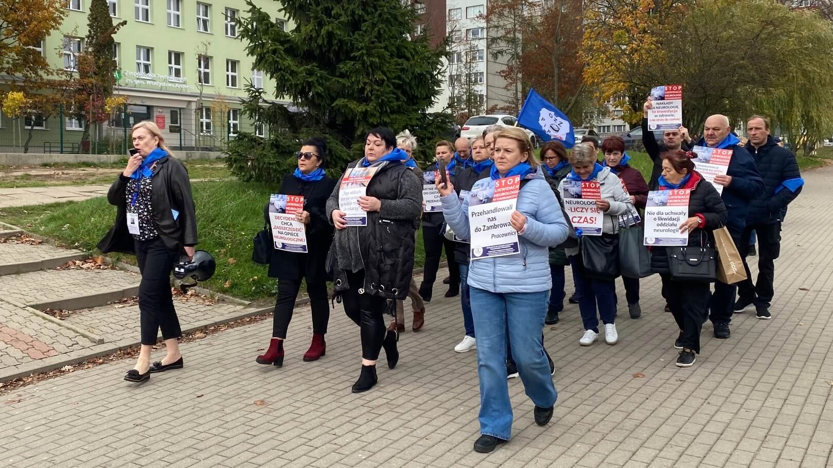 Związkowcy mają obawy, ale marszałek zapewnia, że odział neurologiczny w Choroszczy nie będzie zlikwidowany