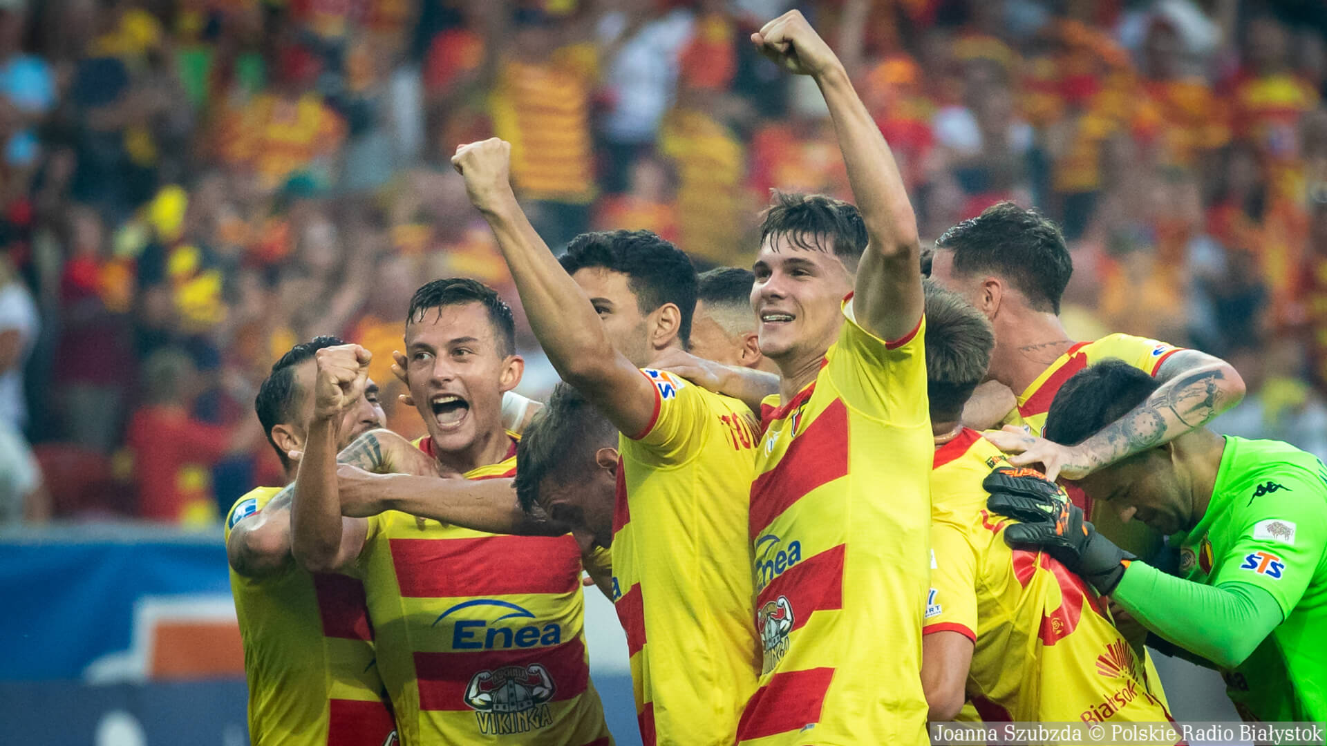 Jagiellonia wygrywa z Widzewem po golach z karnego i rzutu wolnego [zdjęcia]