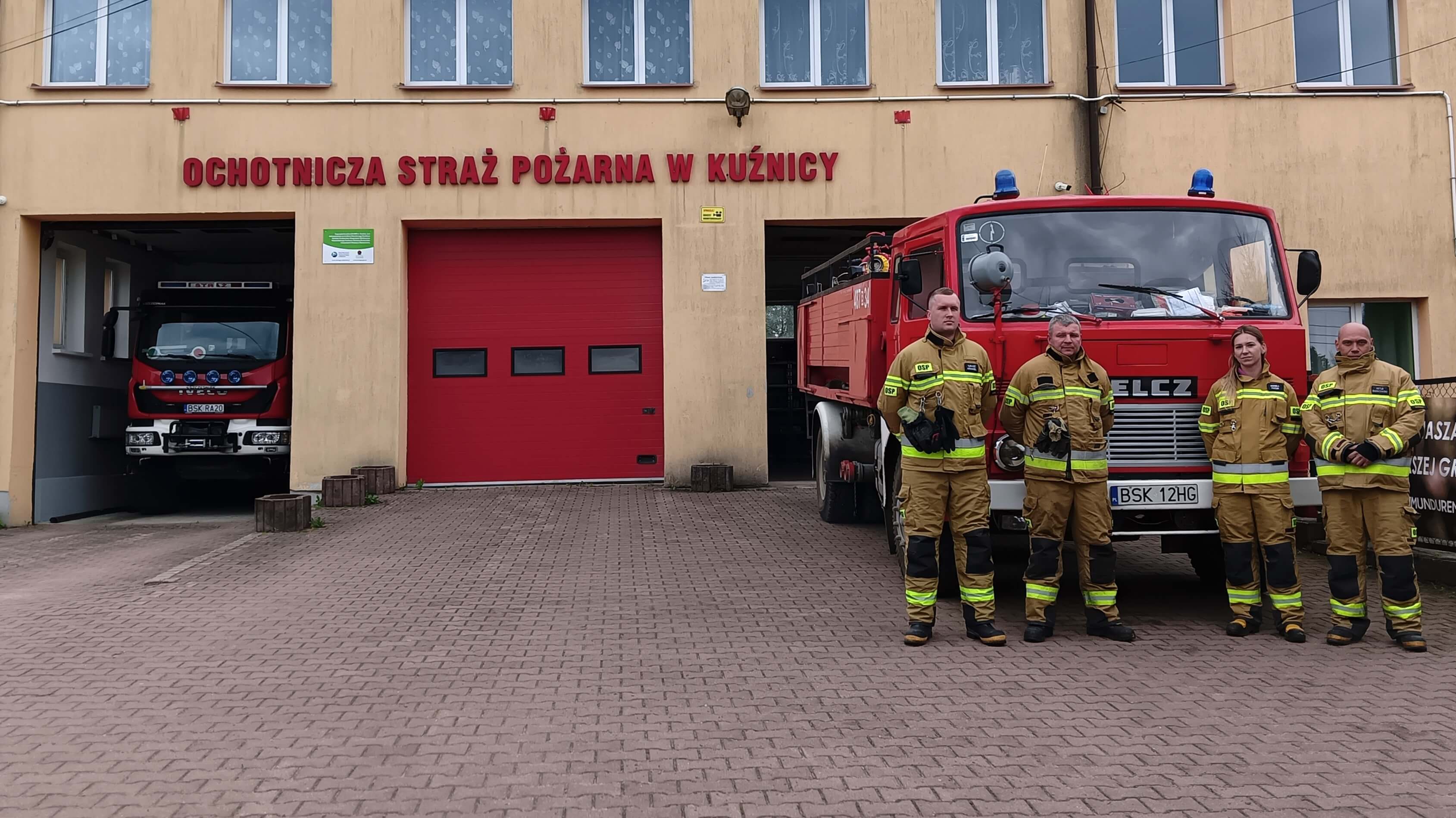 Strażakom z Kuźnicy udało się uzbierać pieniądze na nowy wóz