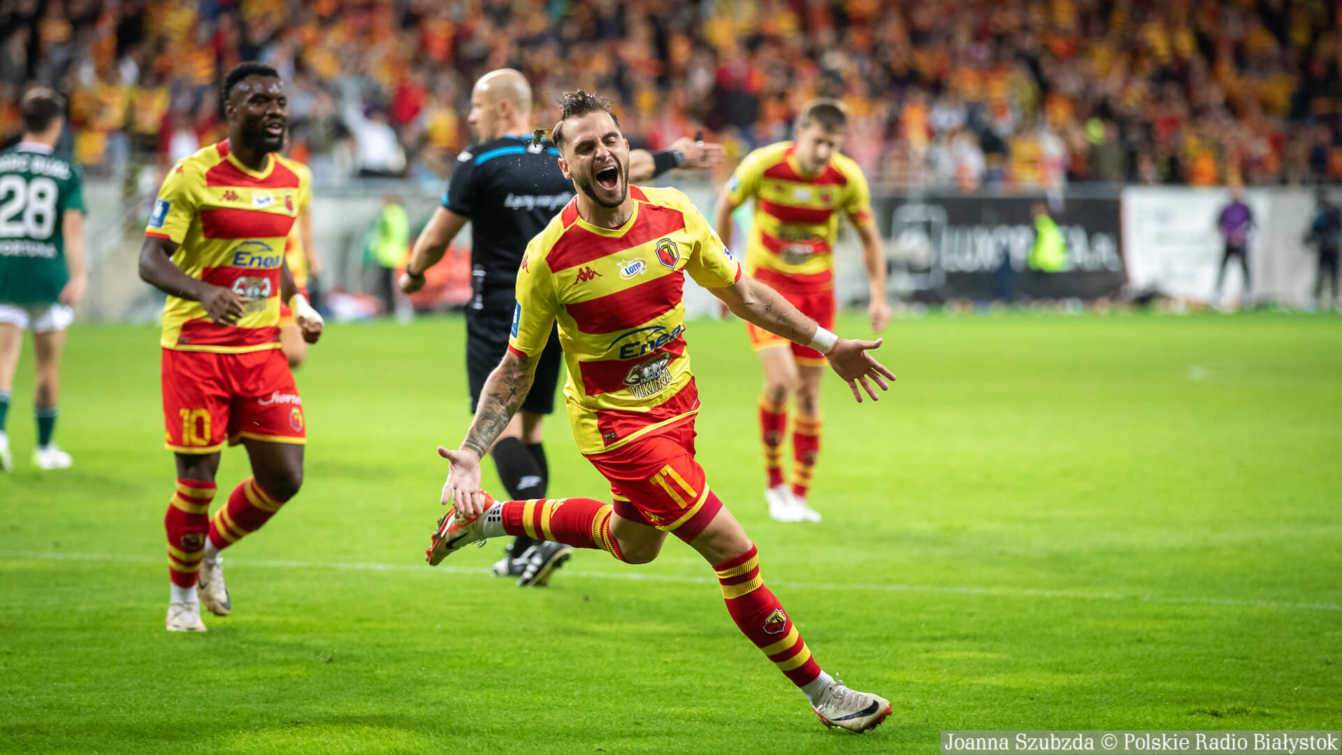 Jagiellonia ciągle niepokonana u siebie - pewna wygrana z Legią Warszawa [zdjęcia, wideo]