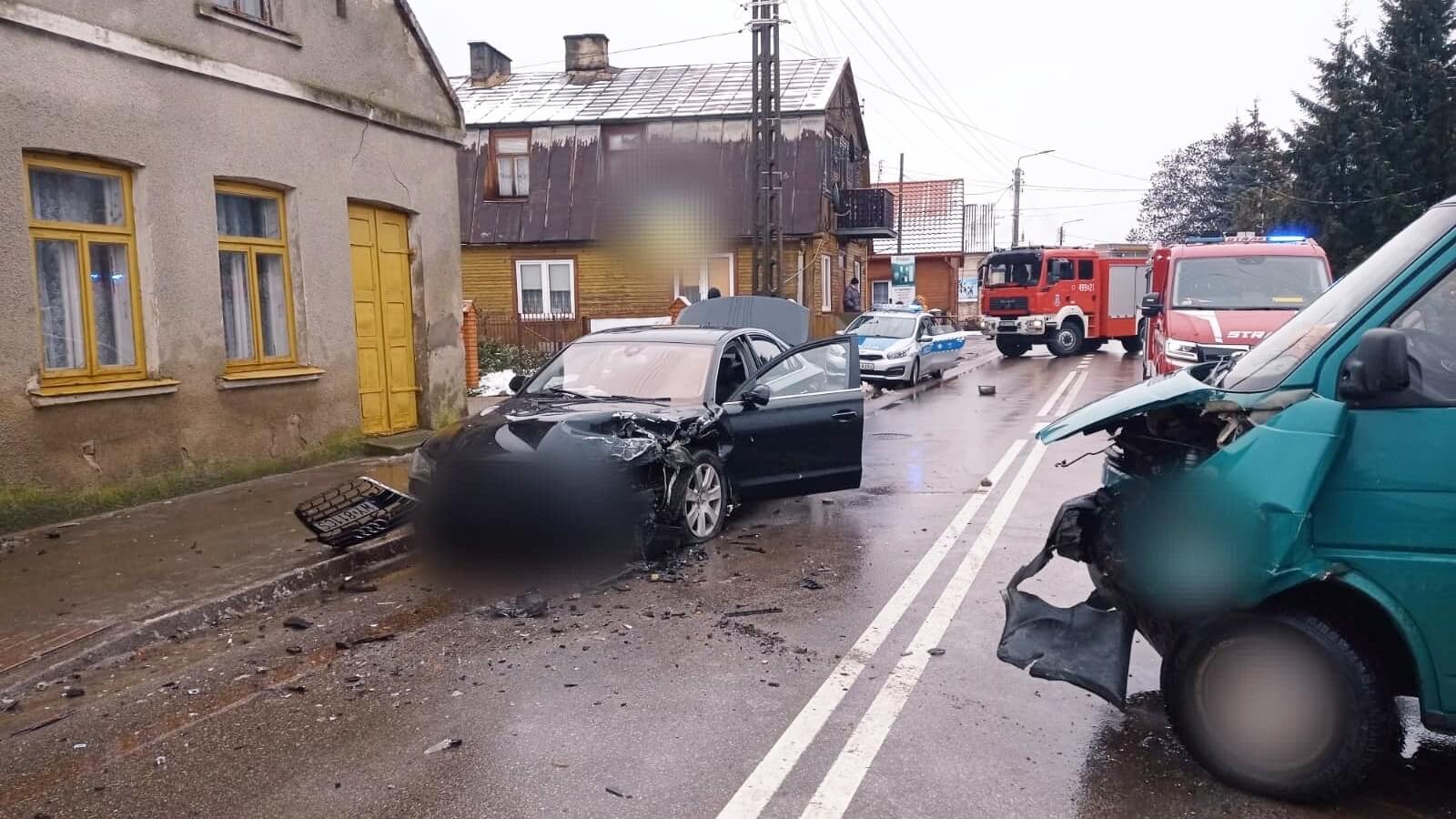 Pijany kierowca doprowadził do wypadku w Ciechanowcu