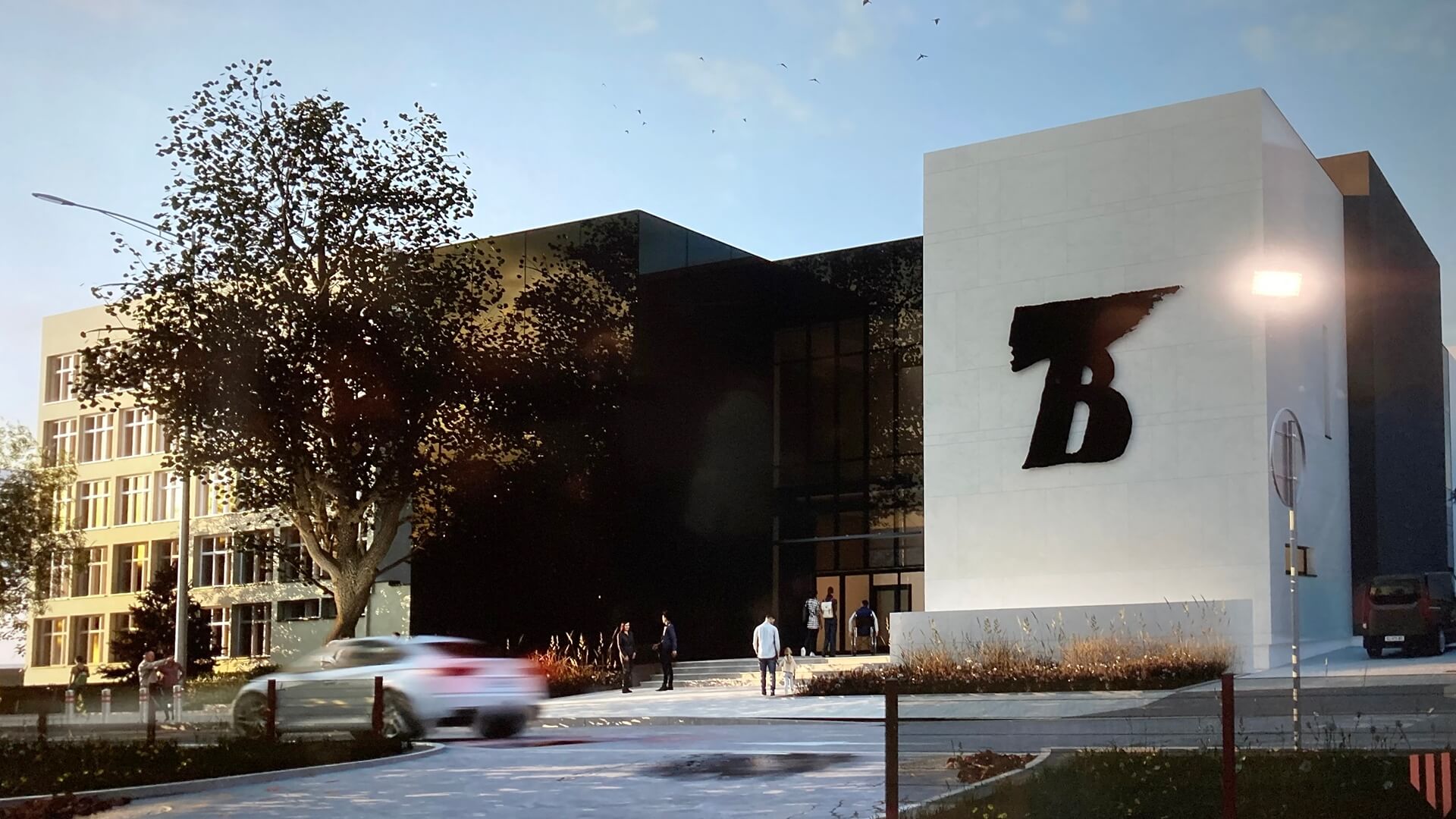 Przeszklony budynek z widownią na 200 osób - to projekt dodatkowej przestrzeni Teatru Dramatycznego