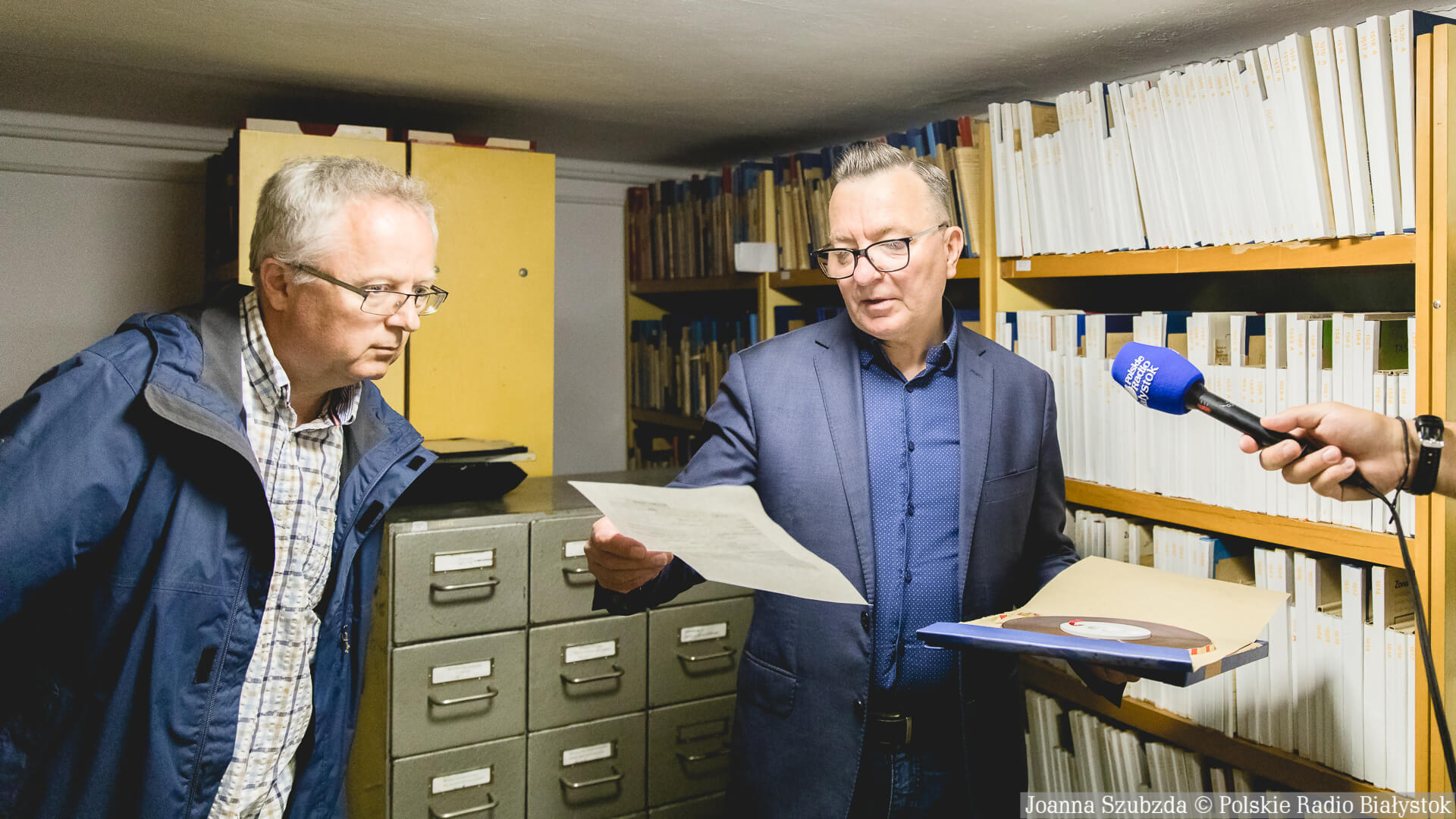 Najstarsze audycje Polskiego Radia Białystok trafiły do Archiwum Państwowego w Białymstoku [zdjęcia, wideo]