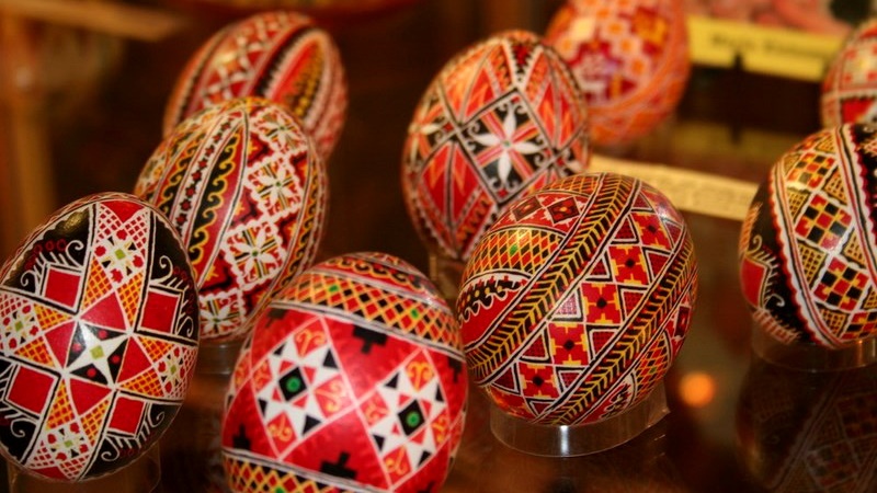 W ciechanowieckim skansenie można odwiedzić Muzeum Pisanki