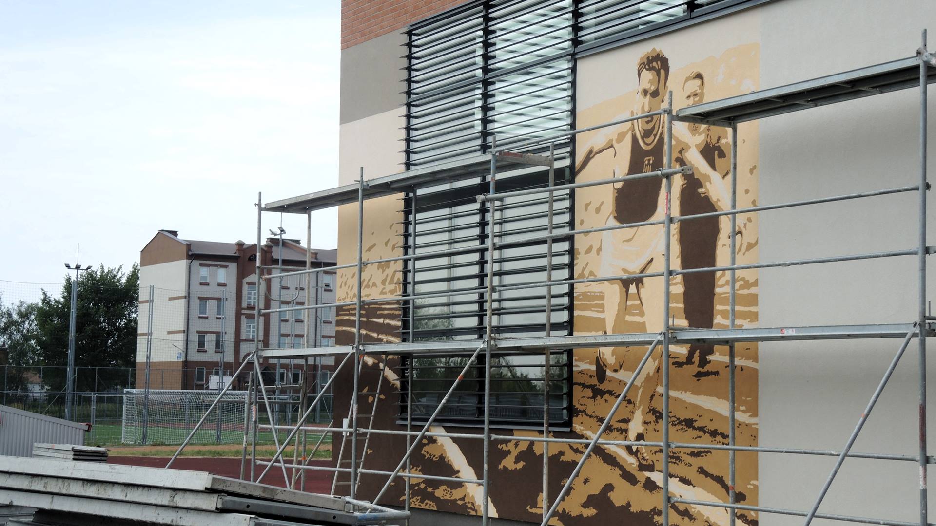 Niedługo zakończy się budowa hali sportowej przy Szkole Podstawowej nr 3 w Zambrowie