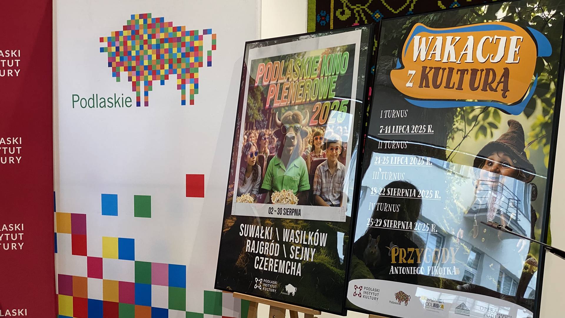 Wakacyjne seanse i warsztaty - Podlaski Instytut Kultury zaprasza dzieci i dorosłych