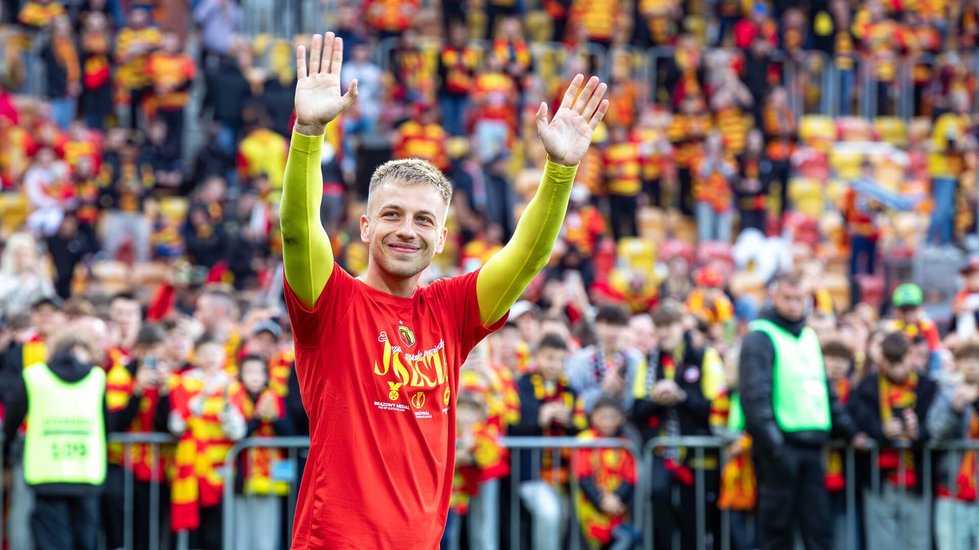 Piłkarz Jagiellonii Białystok wybrany obrońcą sezonu ekstraklasy