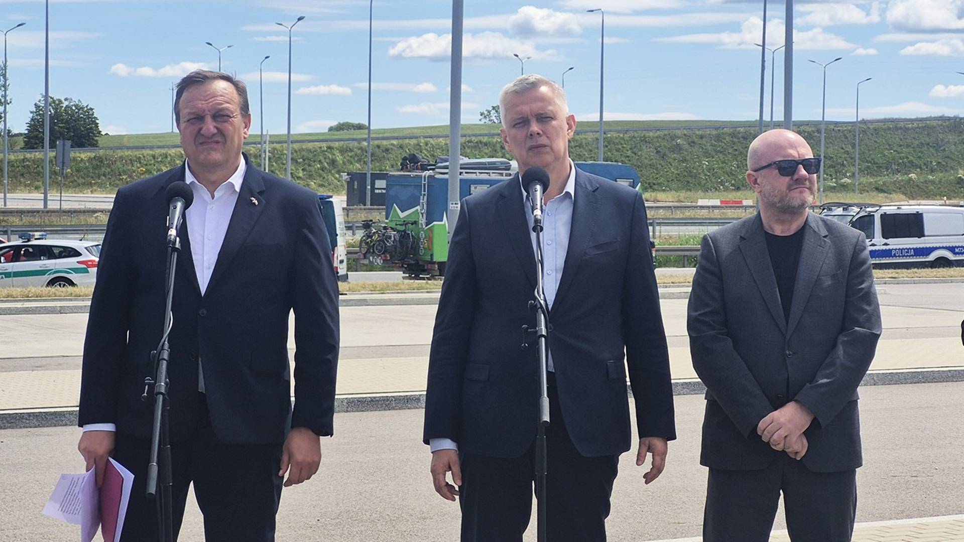 Polska wzmacnia granice z Litwą i Niemcami. Ruszają selektywne kontrole [zdjęcia]