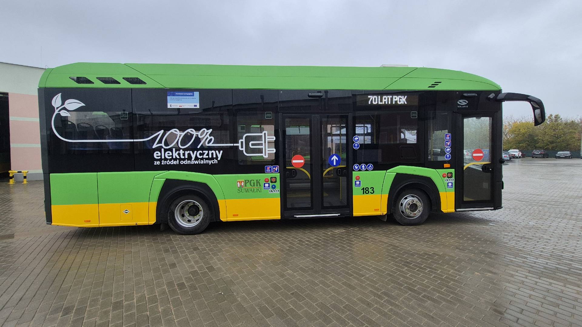 Nowe autobusy elektryczne w Suwałkach, 18.10.2025, fot. Areta Topornicka