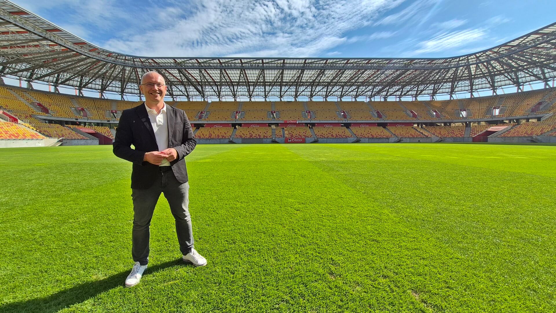 Unikatowa pamiątka - weź kawałek Chorten Areny do domu