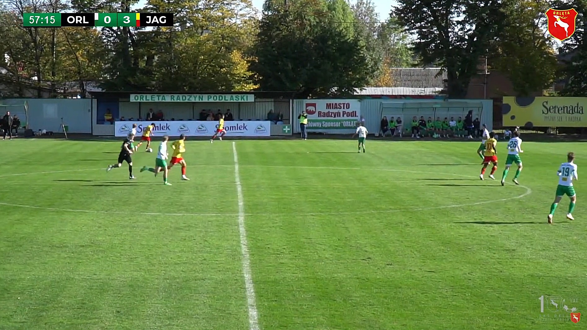 Jagiellonia Białystok uświetniła jubileusz stulecia czwartoligowca z Radzynia