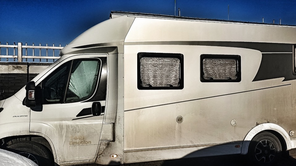 Kamper przez policjantów odzyskany