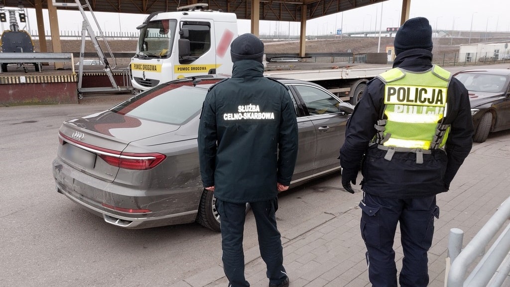 55-latek z Łotwy zatrzymany - kierował autem, które było poszukiwane