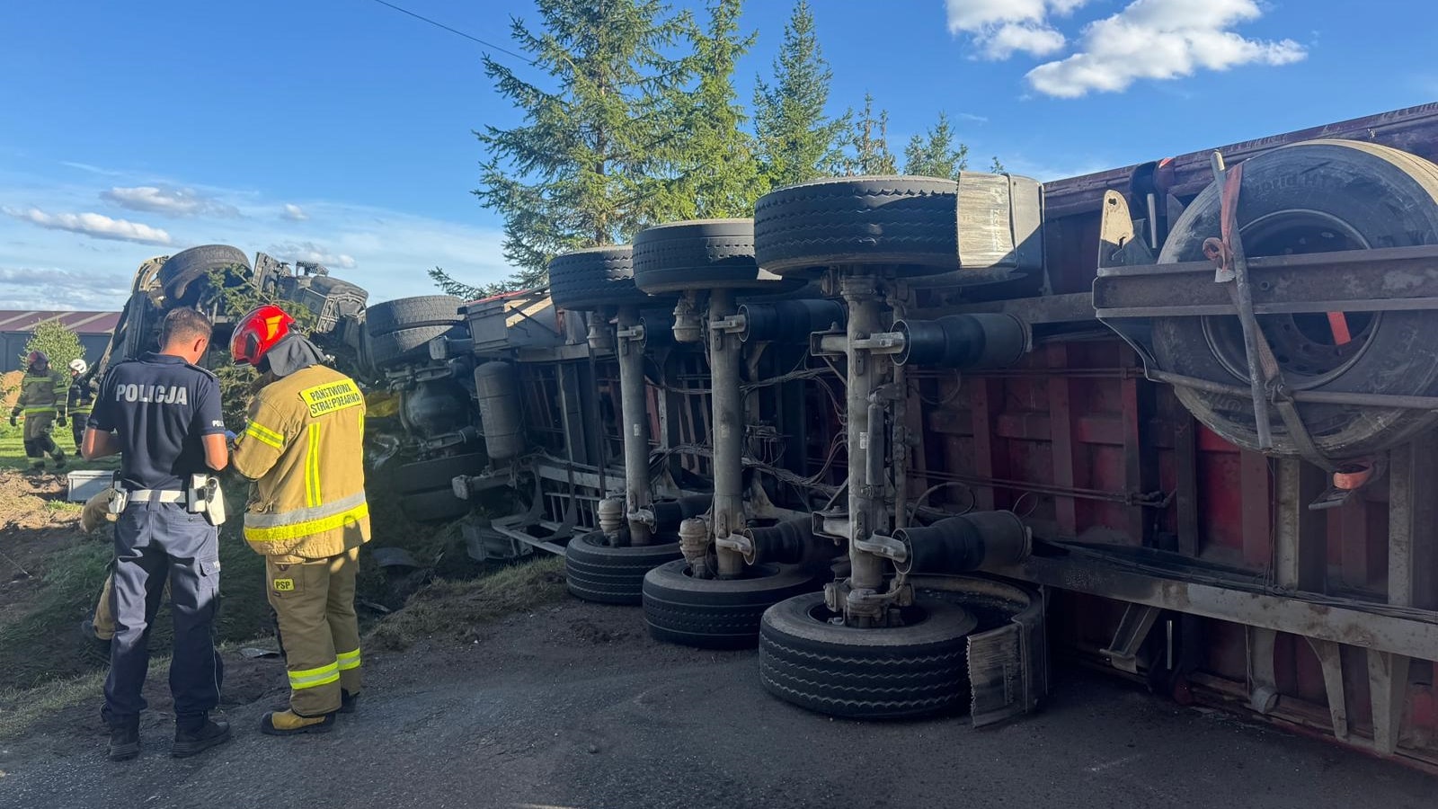Śmiertelny wypadek niedaleko Augustowa. Nie żyją dwie osoby