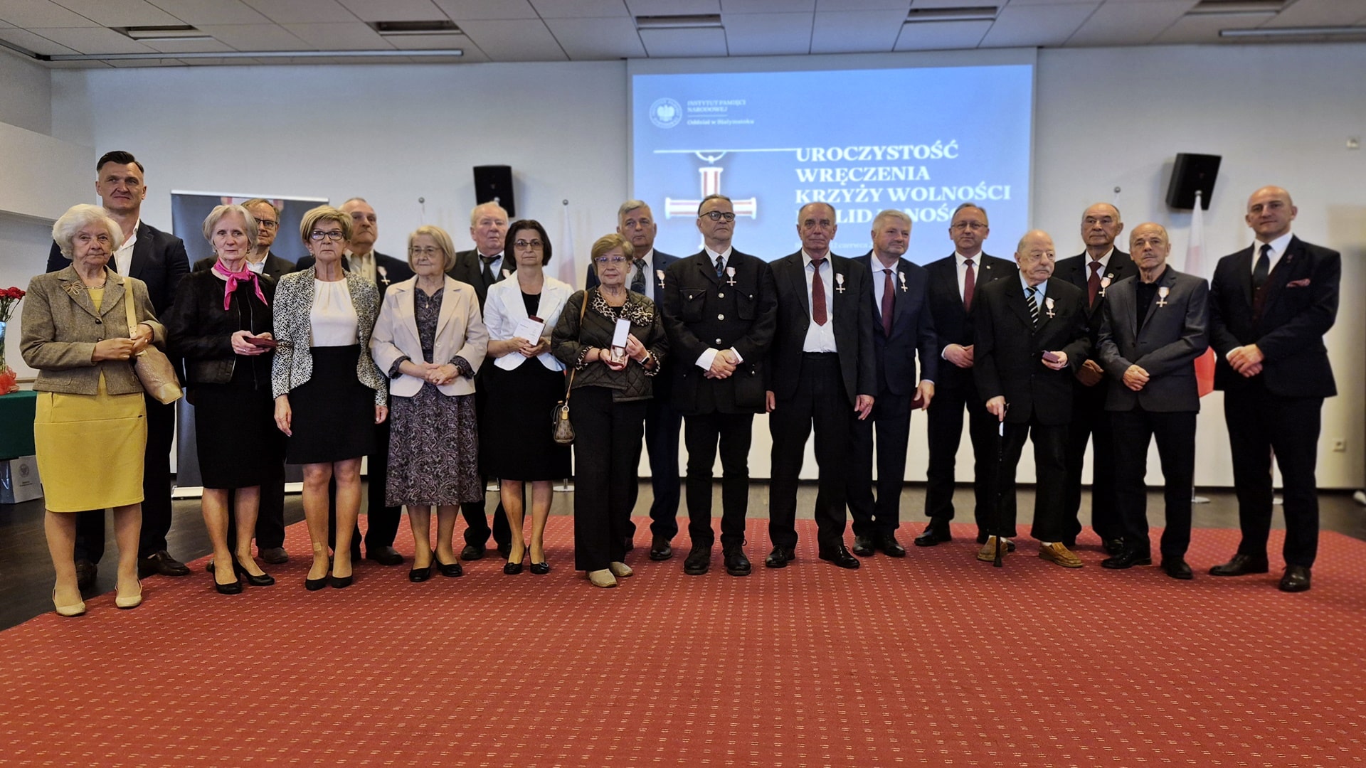 W Białymstoku wręczono Krzyże Wolności i Solidarności za działania na rzecz niepodległości Polski