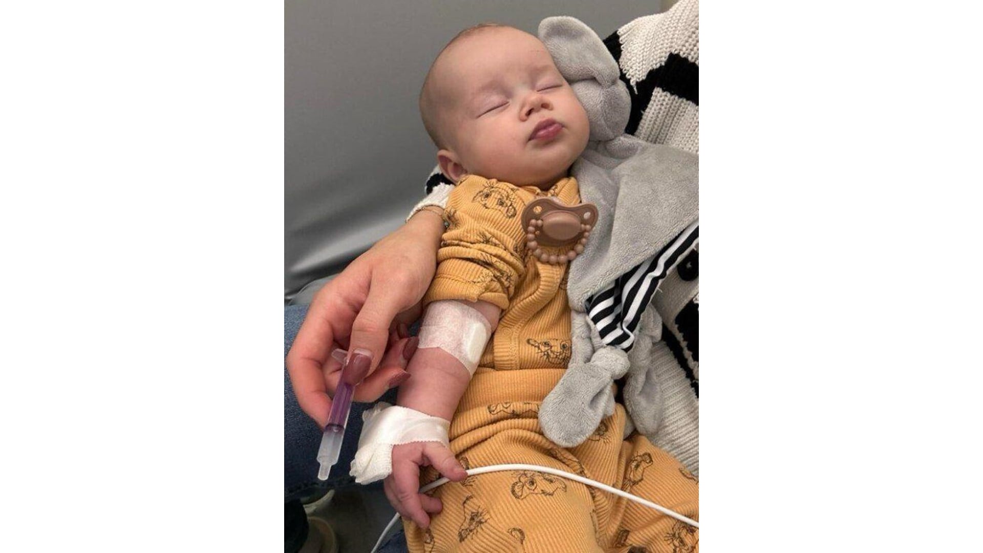 Nadal trwa zbiórka pieniędzy na operację Tadzia, czasu jest mało, Tadzio gaśnie