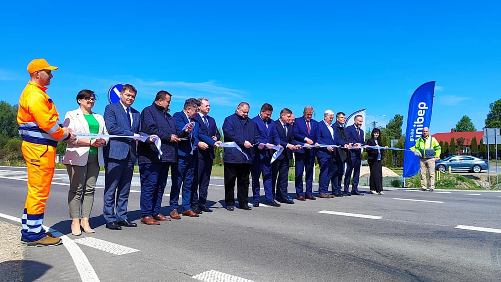 Droga Bielsk Podlaski - Hajnówka otwarta oficjalnie i uroczyście