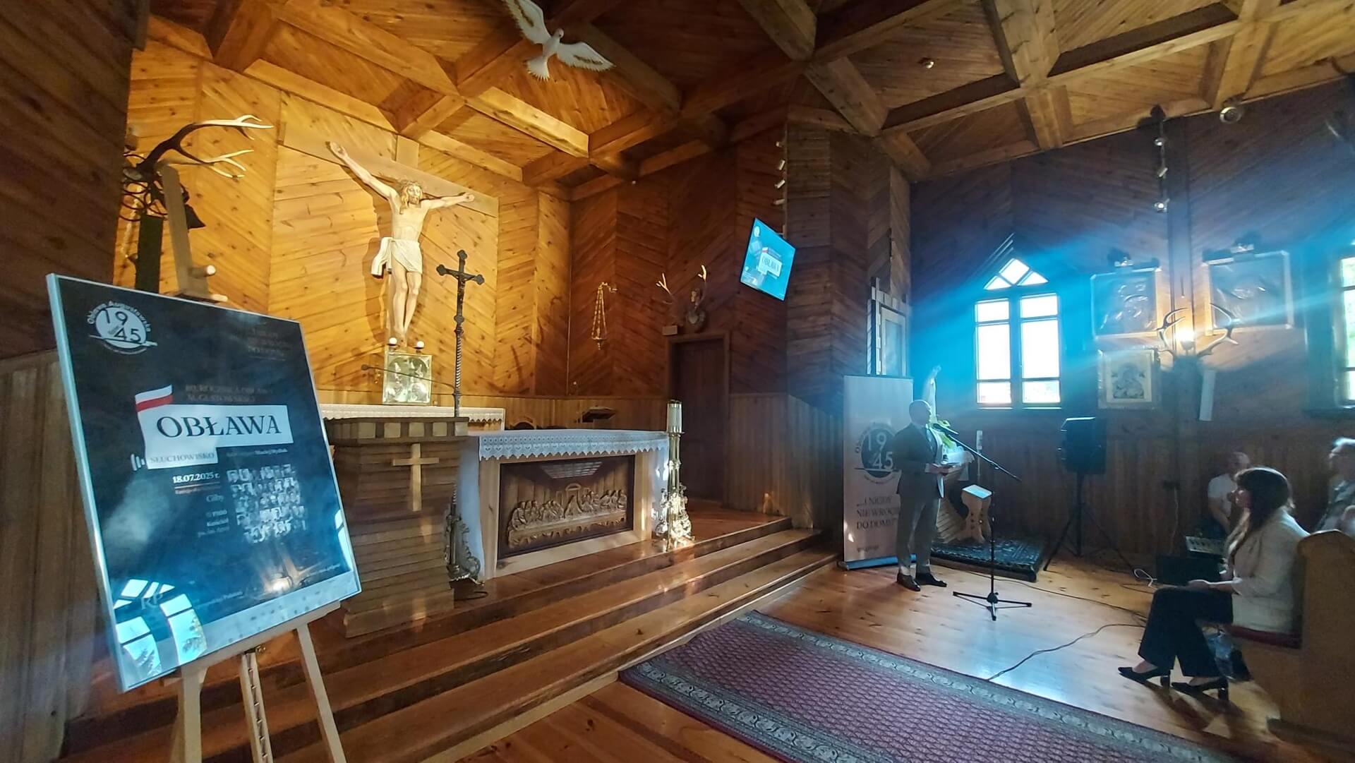 "Obława" - poruszające słuchowisko o tragedii sprzed 80 lat wysłuchane w Gibach