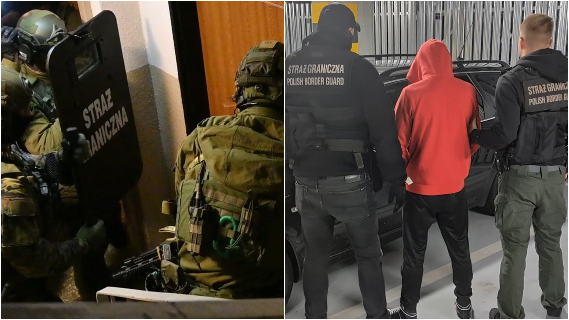 Straż Graniczna i Europol rozbili grupę przerzucającą nielegalnych migrantów [zdjęcia]