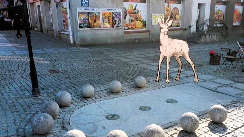 Jeleń z brązu nową atrakcją turystyczną Łomży