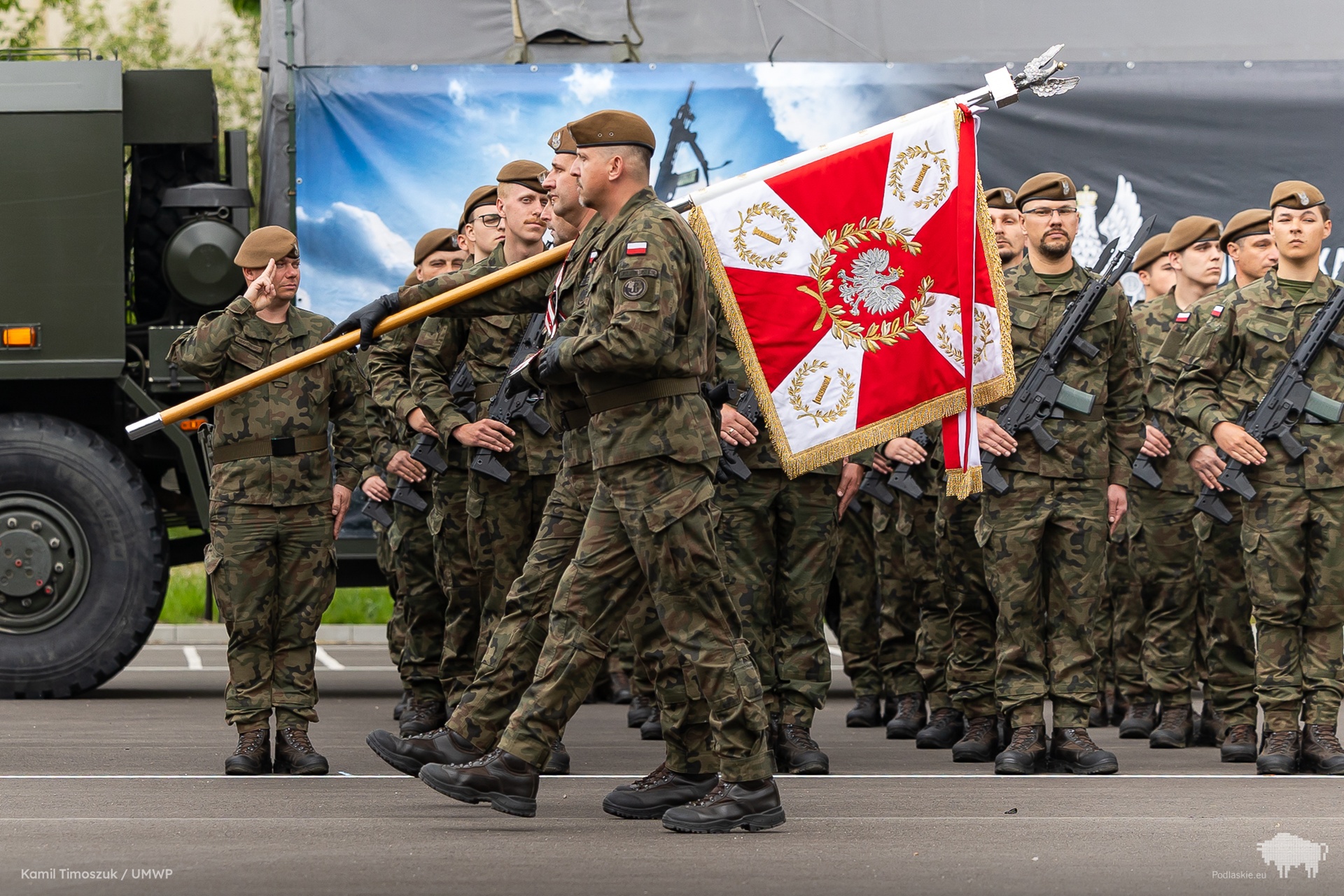 Kolejni ochotnicy zasilili szeregi 1. Podlaskiej Brygady Obrony Terytorialnej
