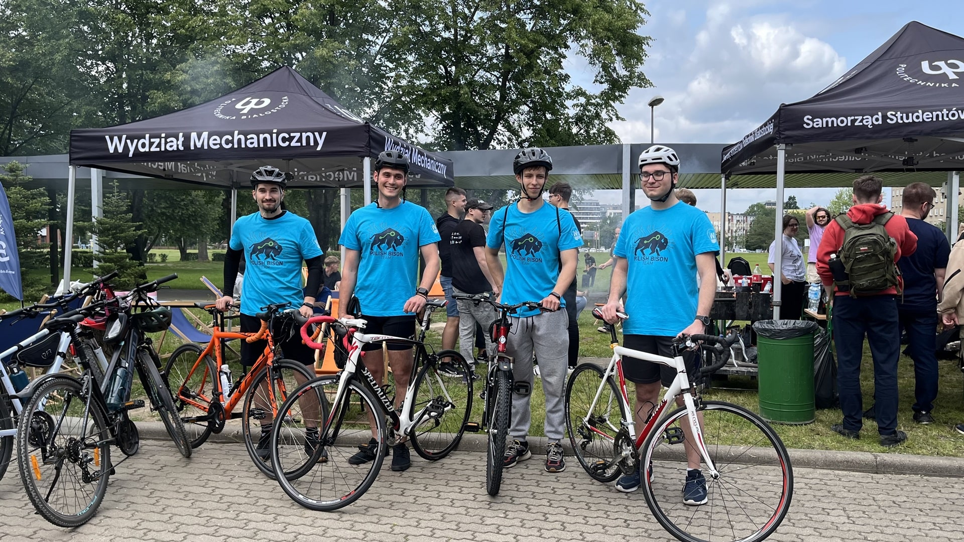 Rowerowy Wydział Mechaniczny. Rajd dookoła Białegostoku