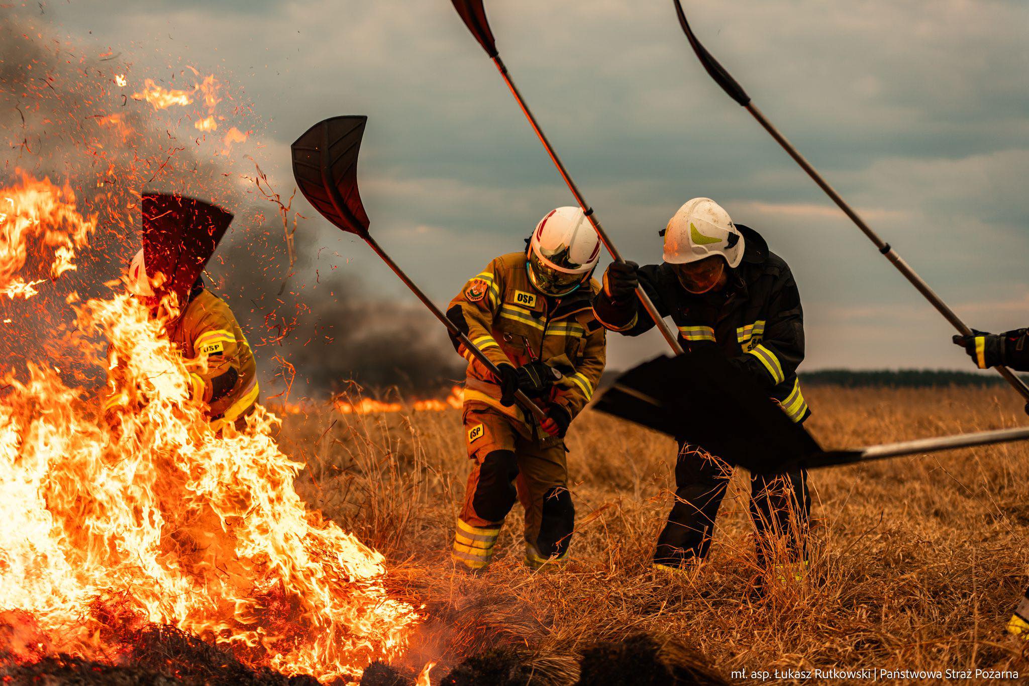 Po pożarze nad Biebrzą: Lasy Państwowe pomogą strażakom