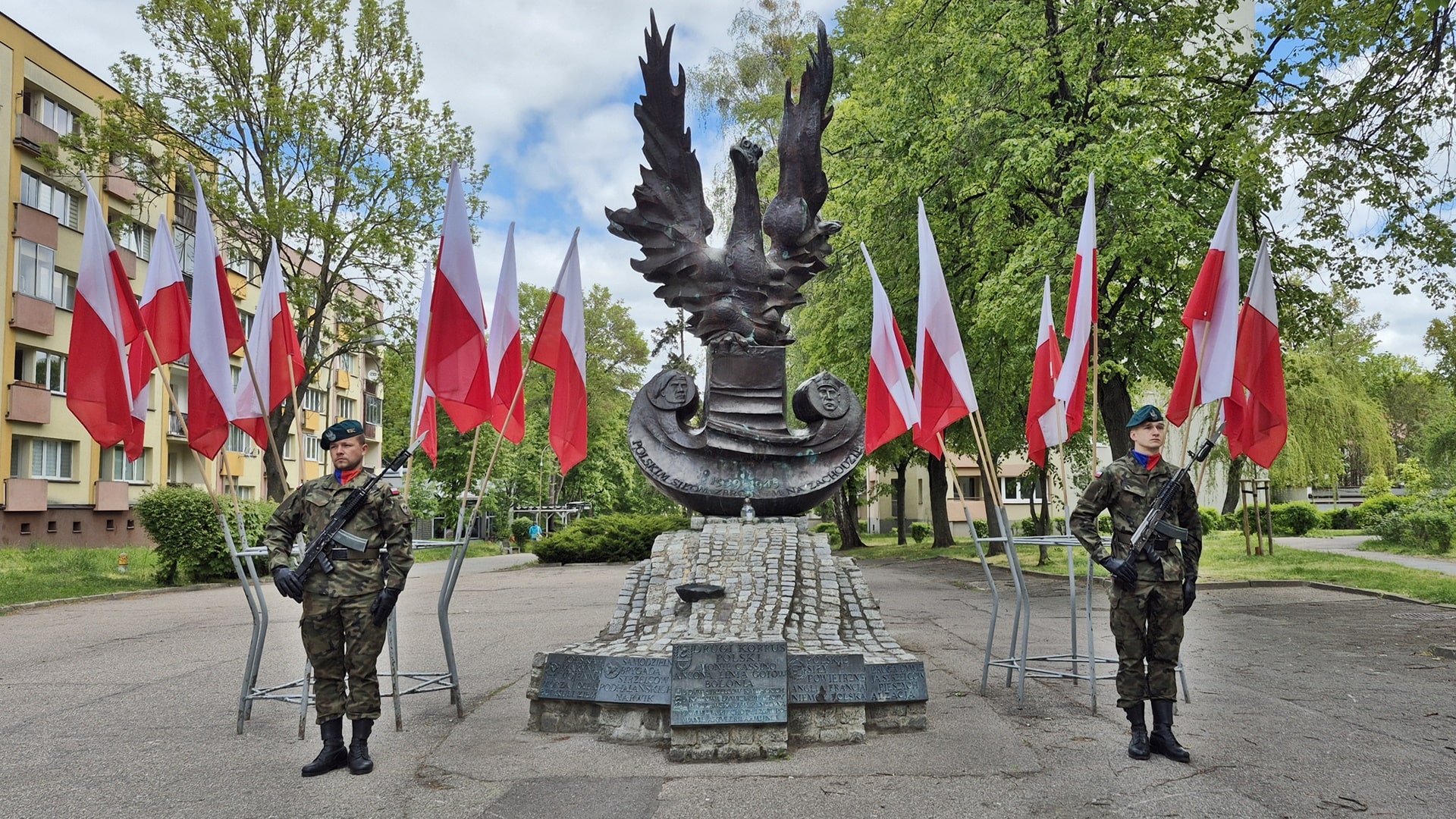 80. rocznica zakończenia II wojny światowej - uroczystości w Podlaskiem