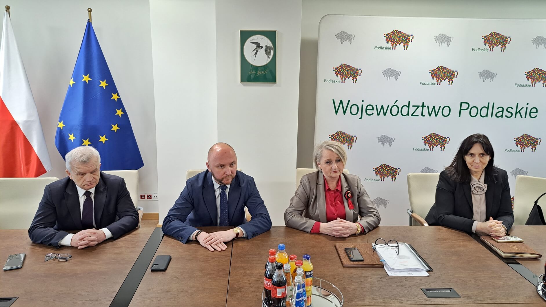 Ze sprzeciwiającymi się konsolidacji placówek medycznych związkowcami z BCO spotkał się marszałek