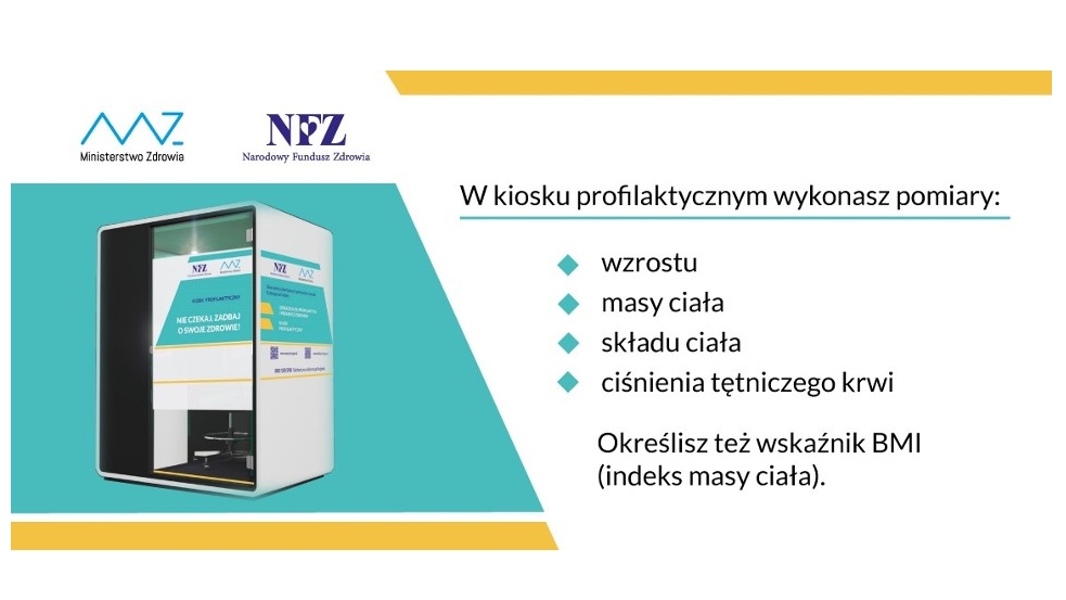 NFZ zachęca do korzystania z kiosków profilaktycznych