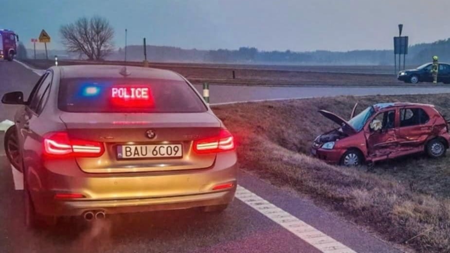 Śmiertelny wypadek na DK8 - w pobliżu wsi Kamień zginęła kobieta