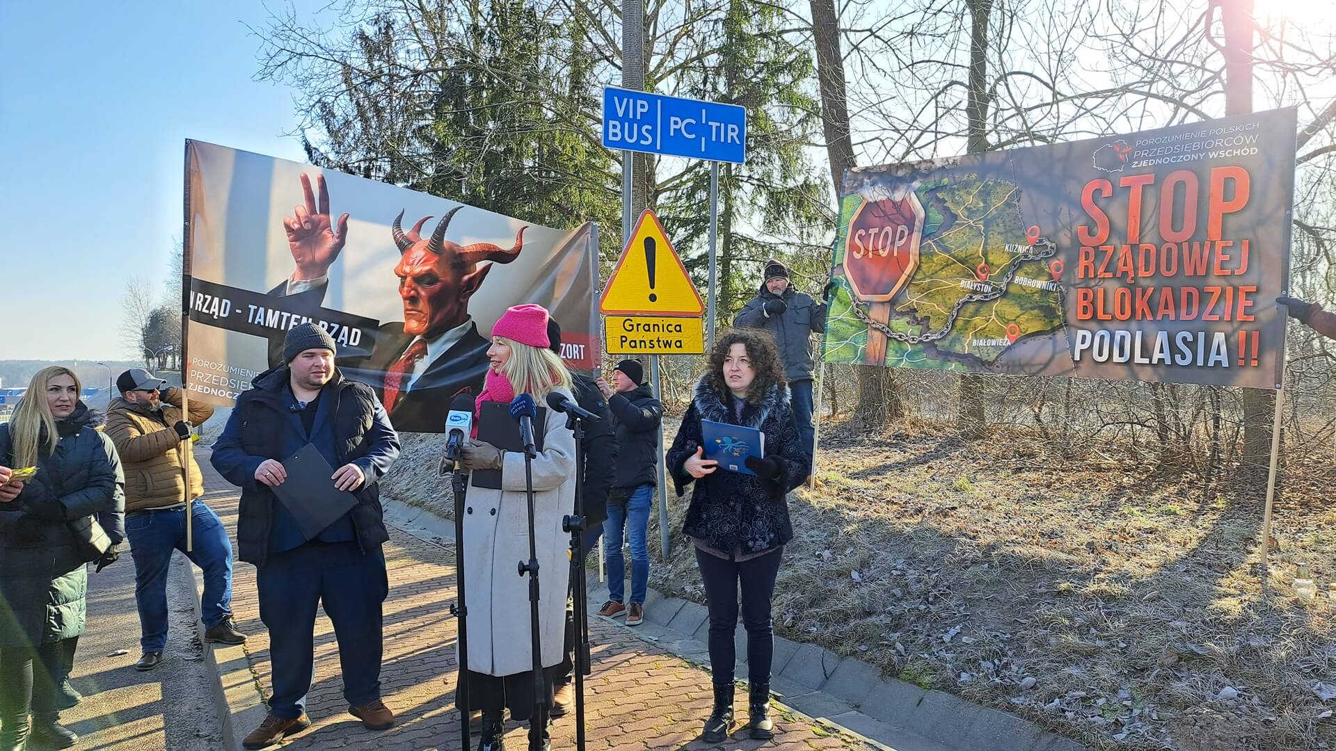Podlaskie firmy rozważają pozew przeciwko państwu w związku z zamkniętą granicą z Białorusią