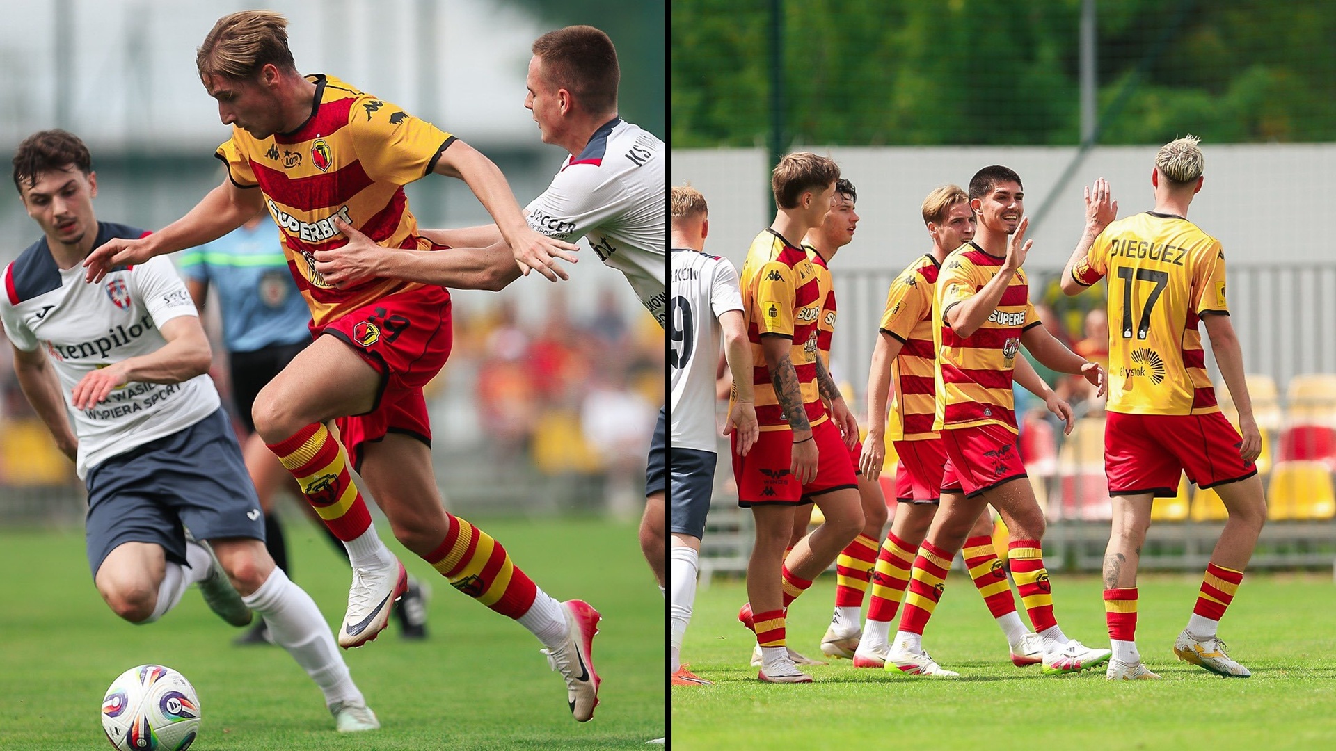 Jagiellonia wygrała 5:1 z trzecioligowcem w ramach sparingu