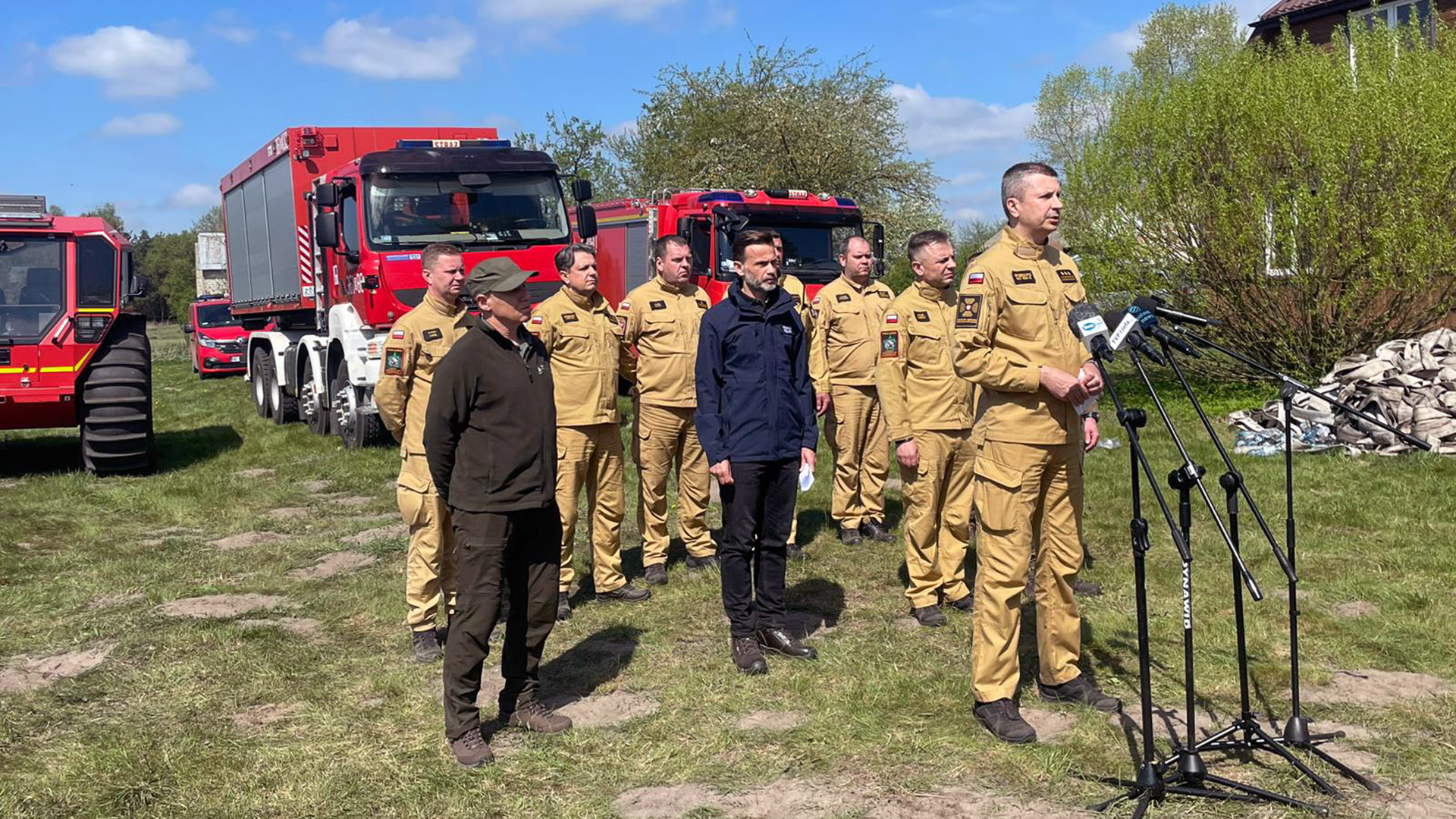 Ogień nie dotarł do serca Biebrzańskiego Parku. Czerwone Bagno bez większych strat