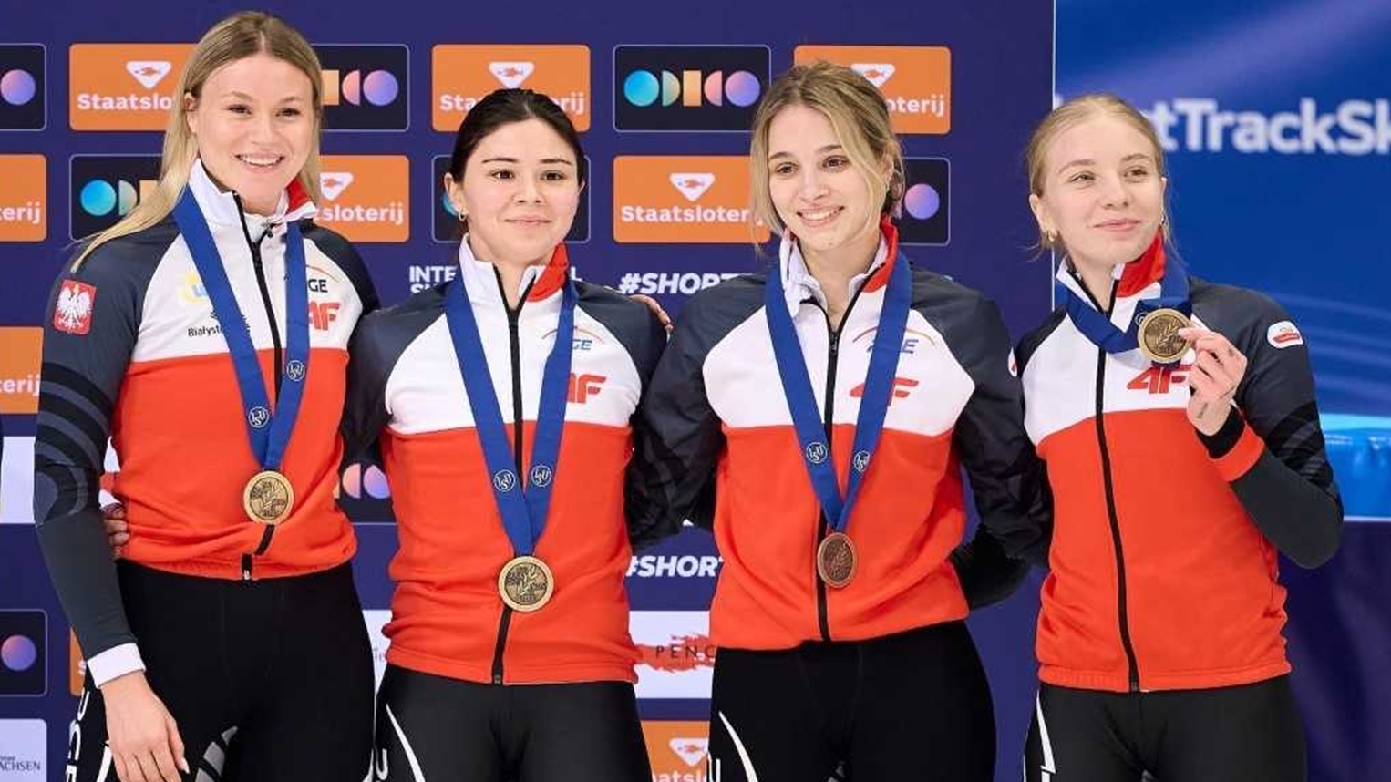 Medal kobiecej sztafety i dwa krążki dla Juvenii Białystok