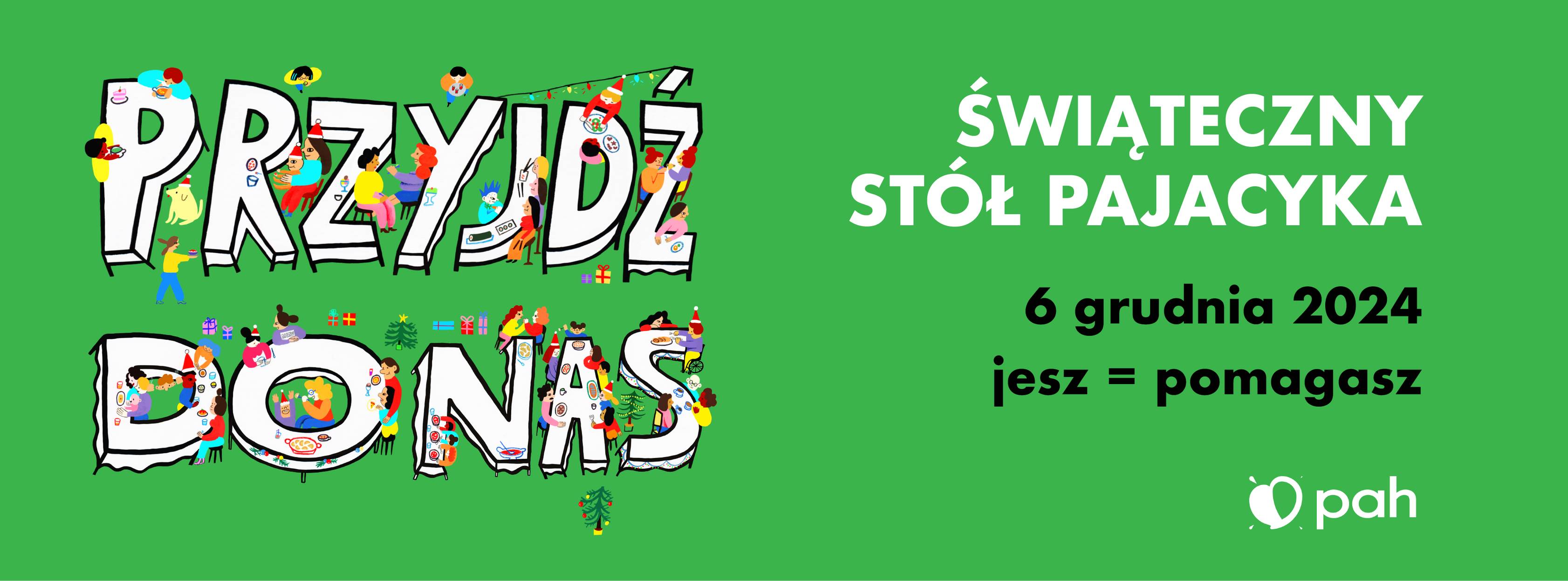 Polska Akcja Humanitarna zachęca do udziału w akcji "Świąteczny Stół Pajacyka"
