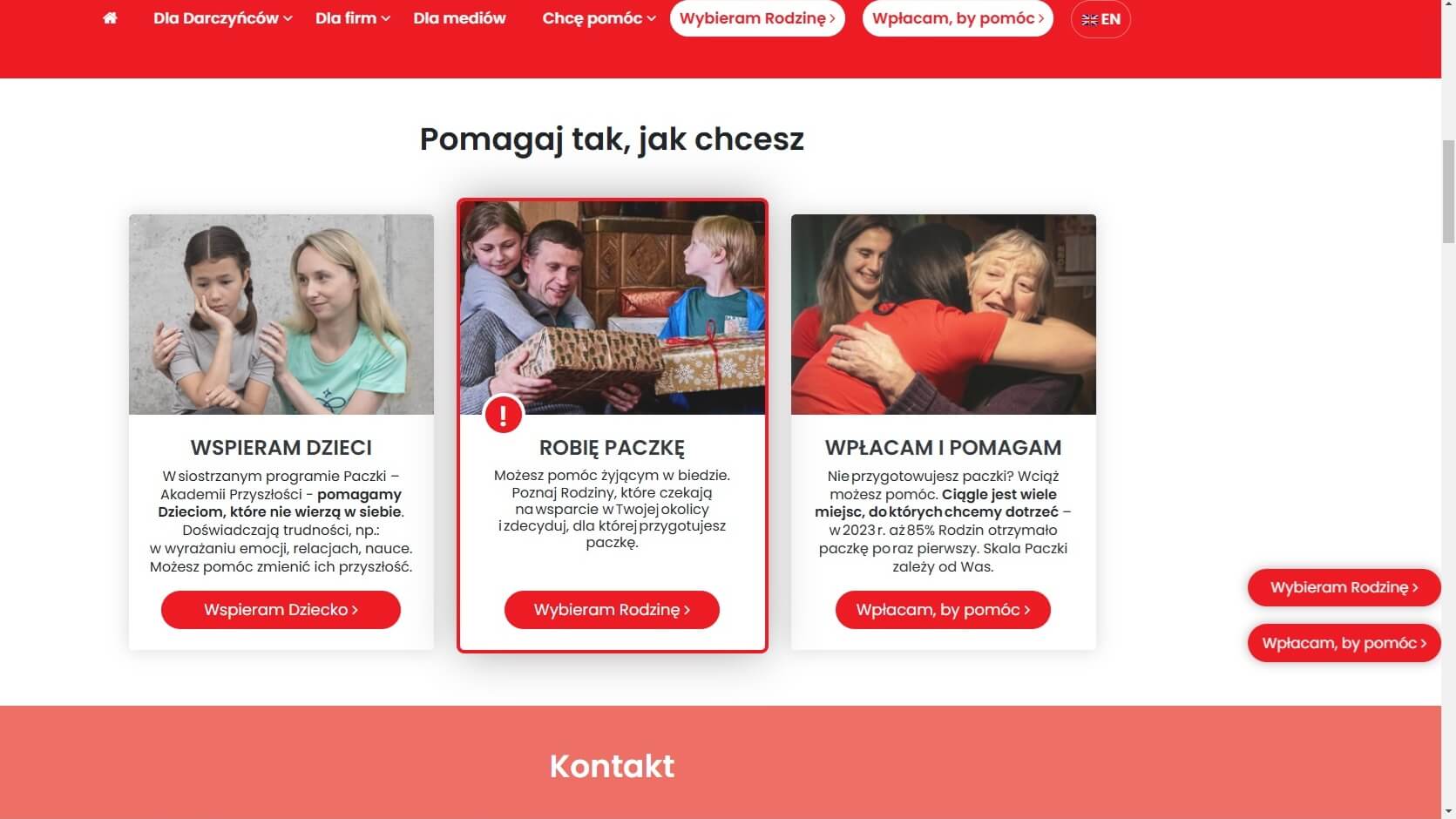 Każdy może zostać darczyńcą i wziąć udział w dorocznej akcji pomocowej Szlachetna Paczka