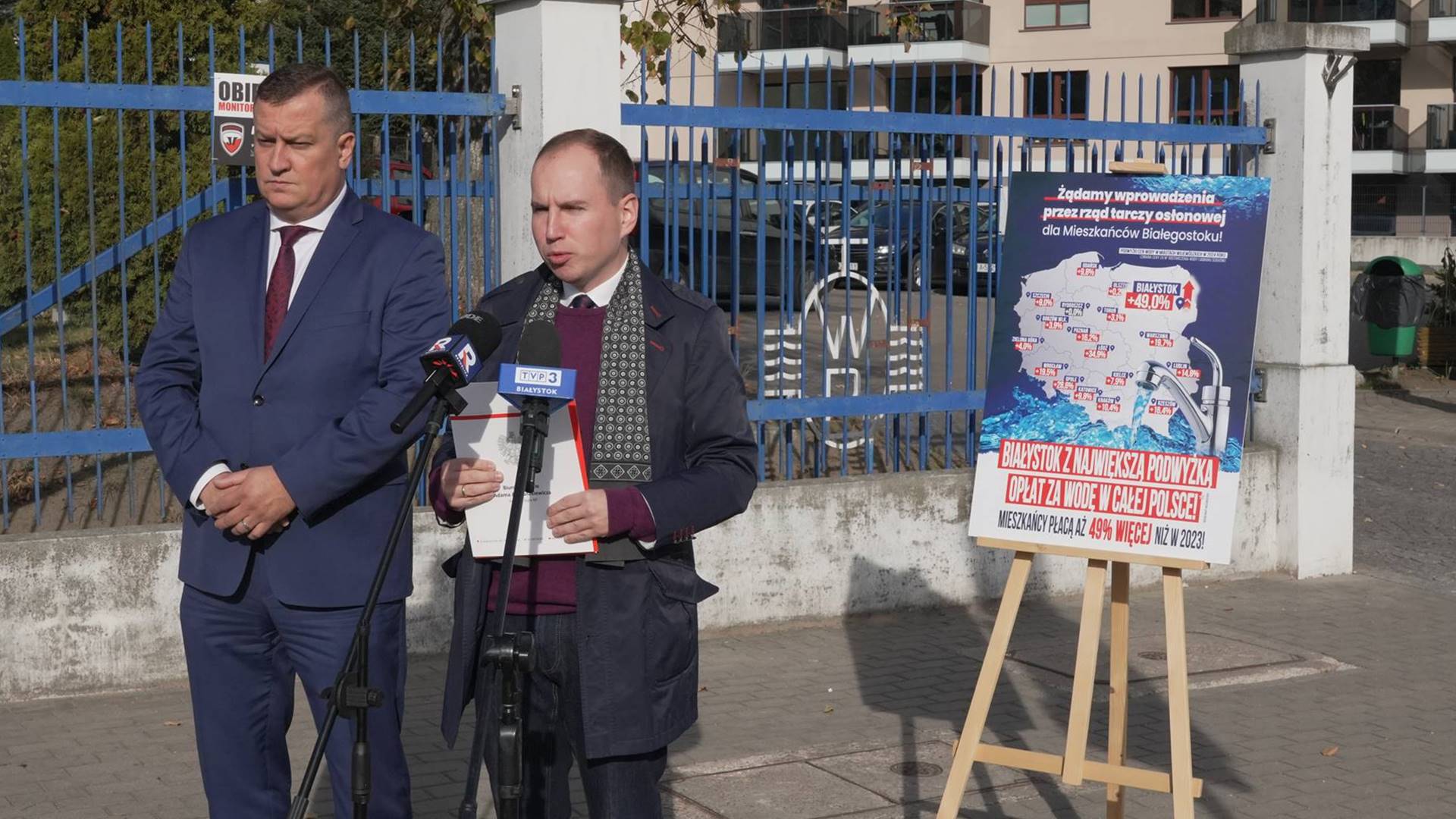 Adam Andruszkiewicz: Mieszkańcy Białegostoku i Wasilkowa płacą więcej za wodę - powinni być objęci tarczą osłonową