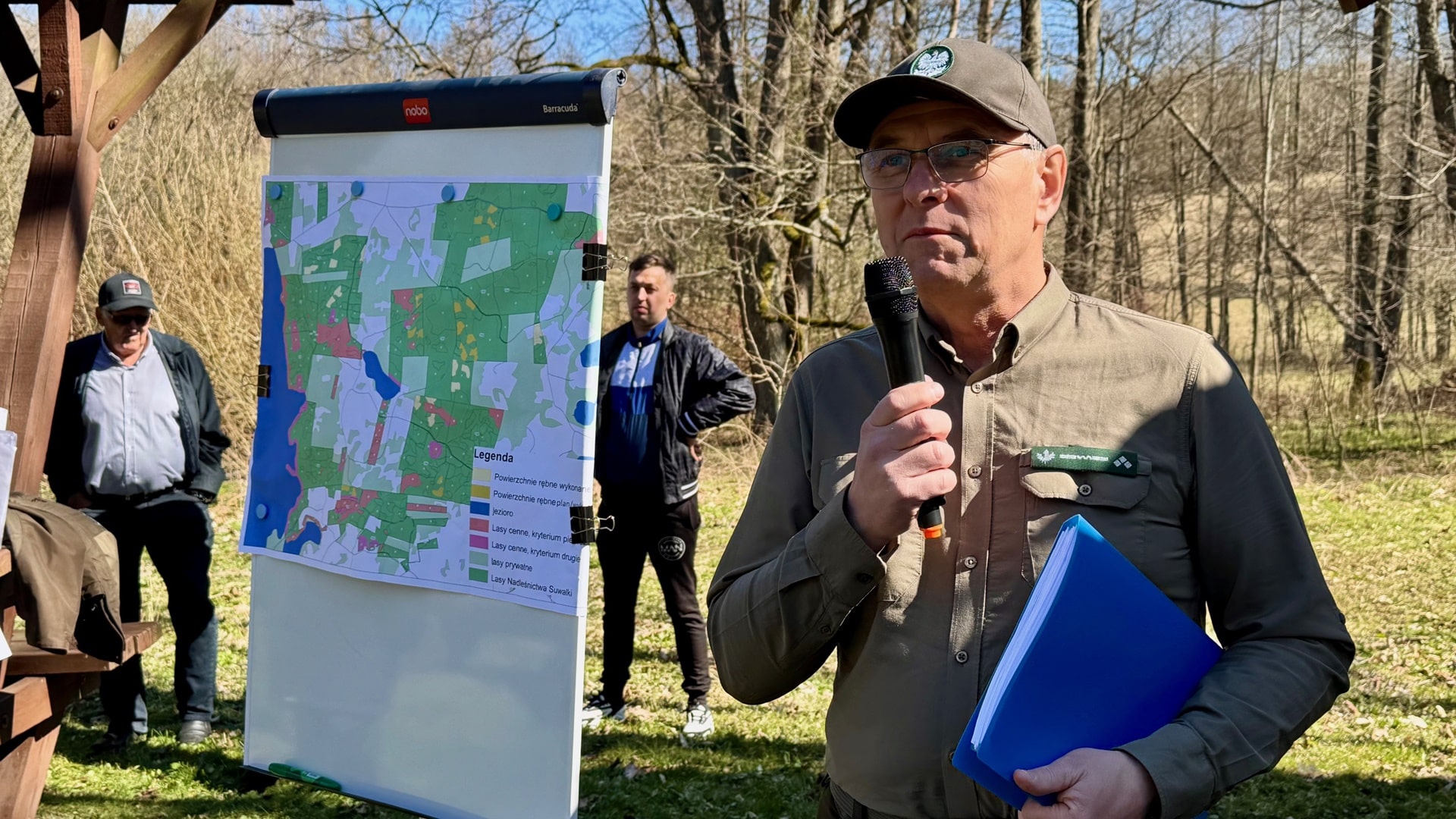 Dyskusja na temat Suwalskiego Parku Krajobrazowego - skarpa nad Jeziorem Hańcza ocalona